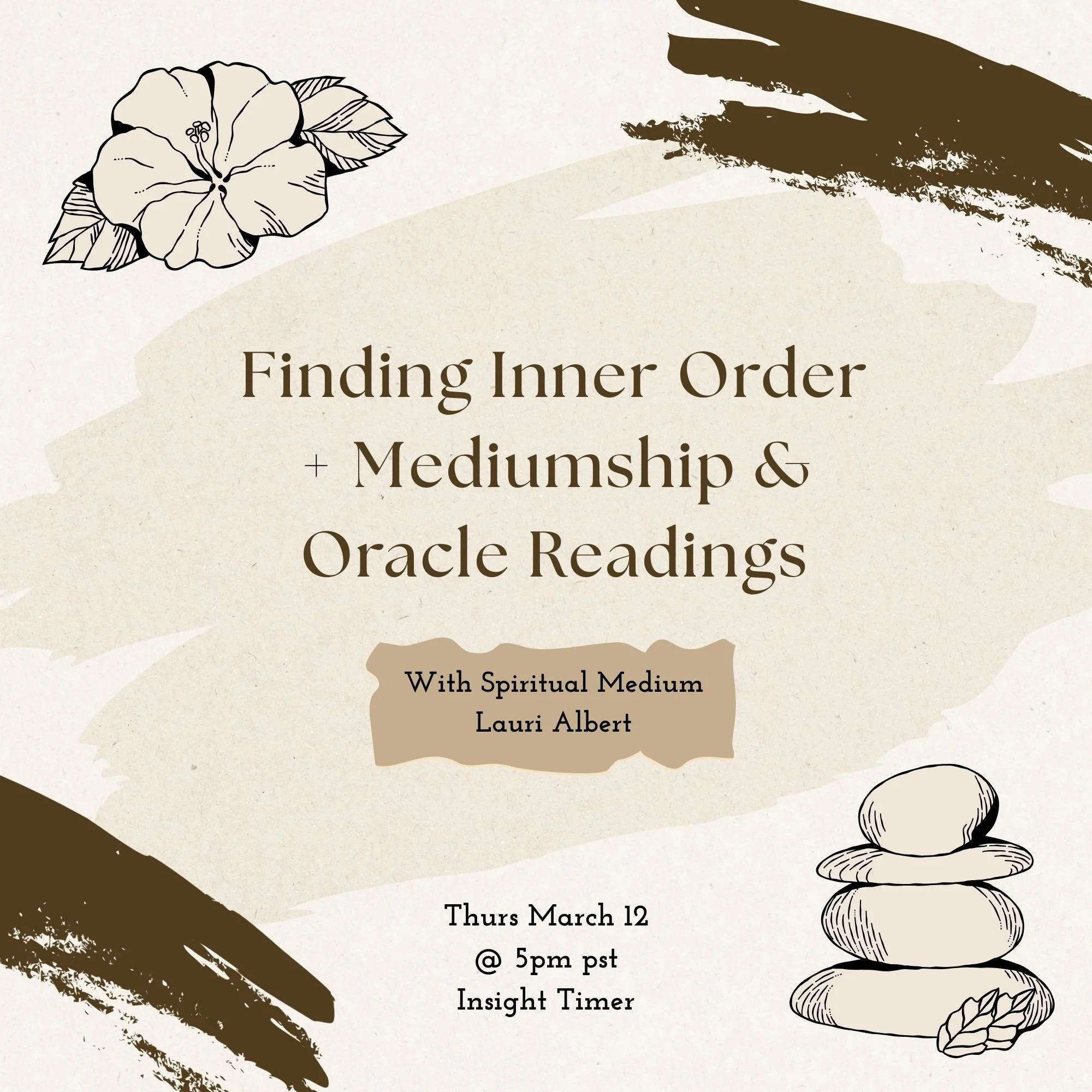 Finding Inner Order + Mediumship & Oracle Readings