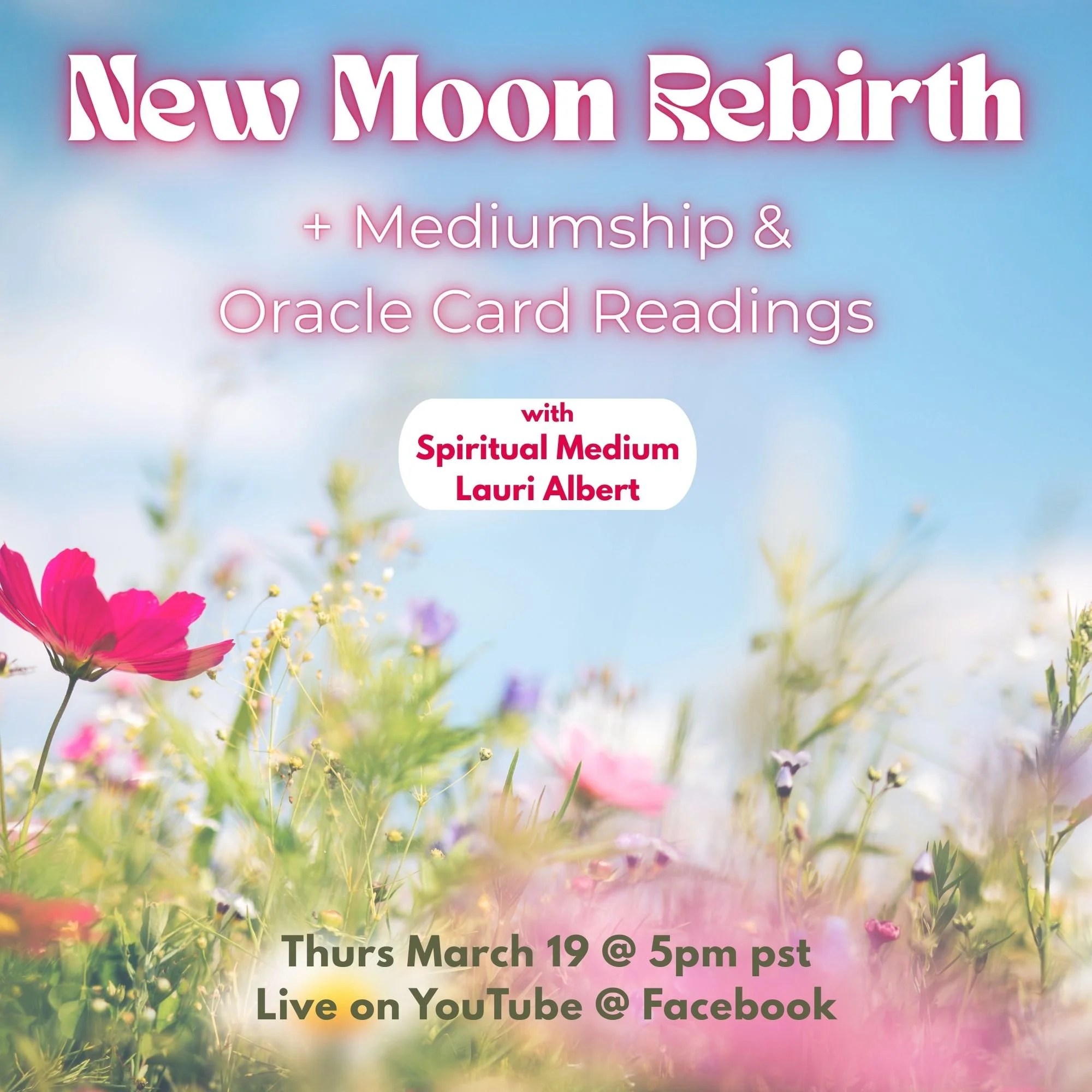 New Moon Rebirth: Mediumship & Oracle Guidance