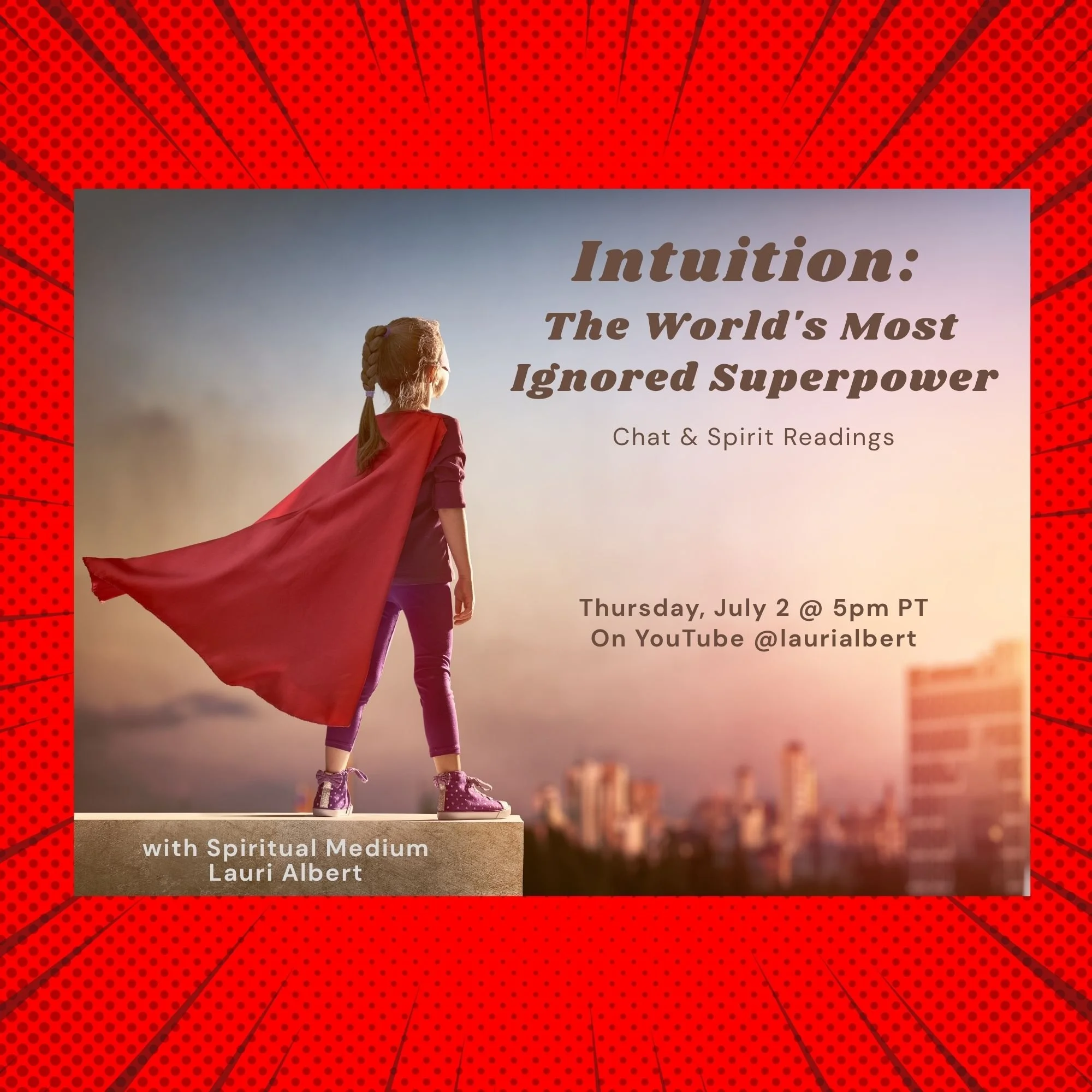 ‘Intuition: The World's Most Ignored Superpower’ LIVE Chat & Readings