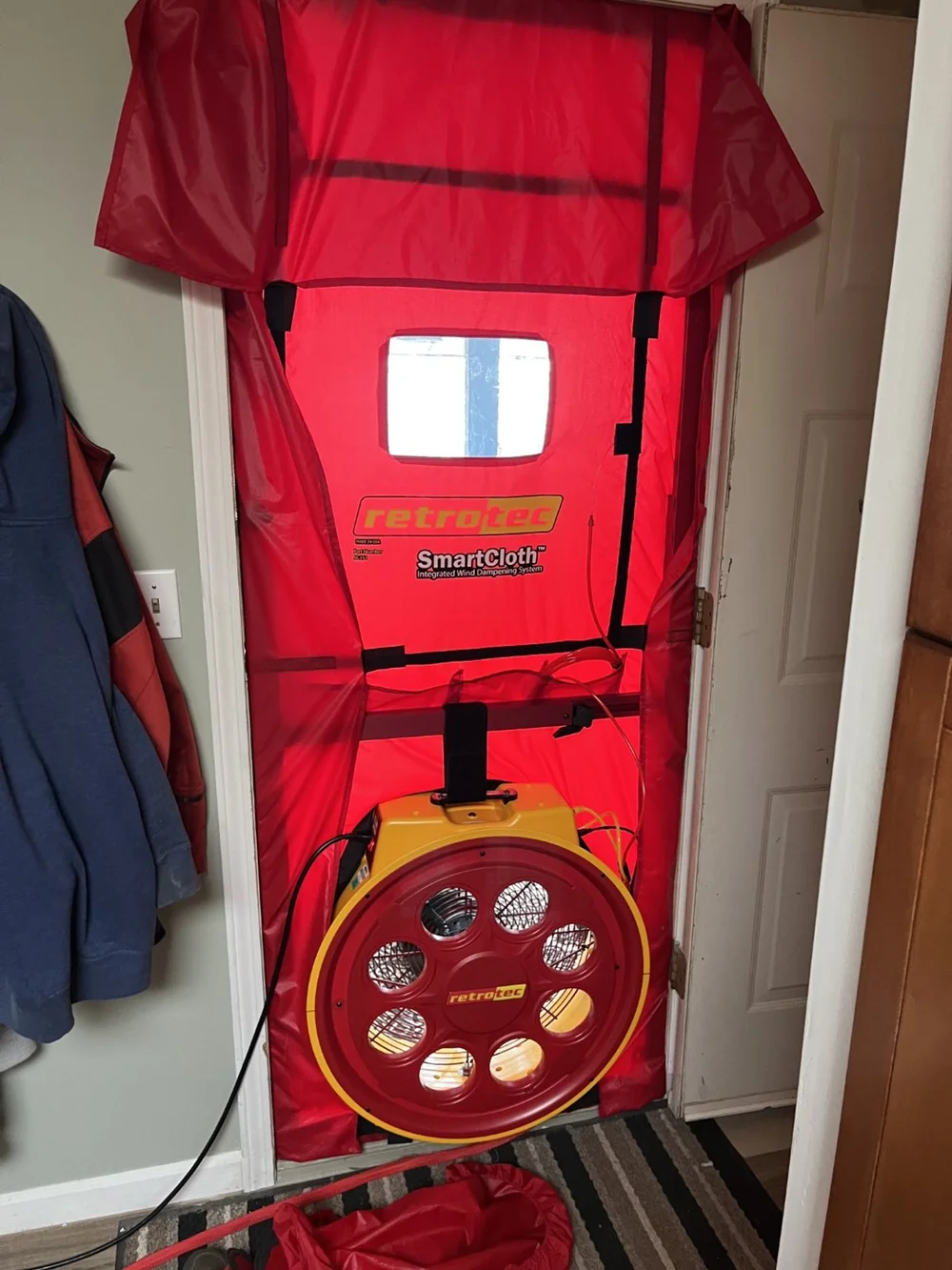 Blower Door Pressure Testing