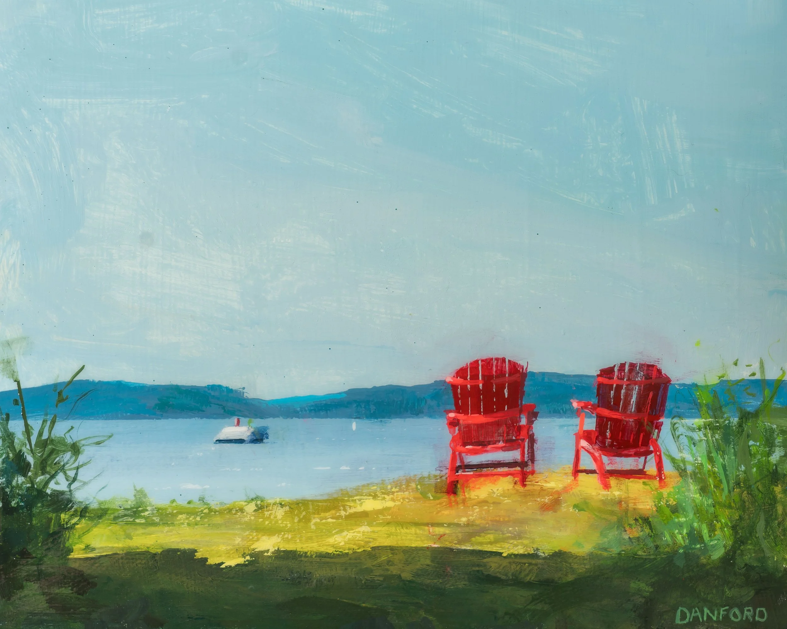 At the Chalet
8"x10"
Acrylic on cradled birch panel
$395.