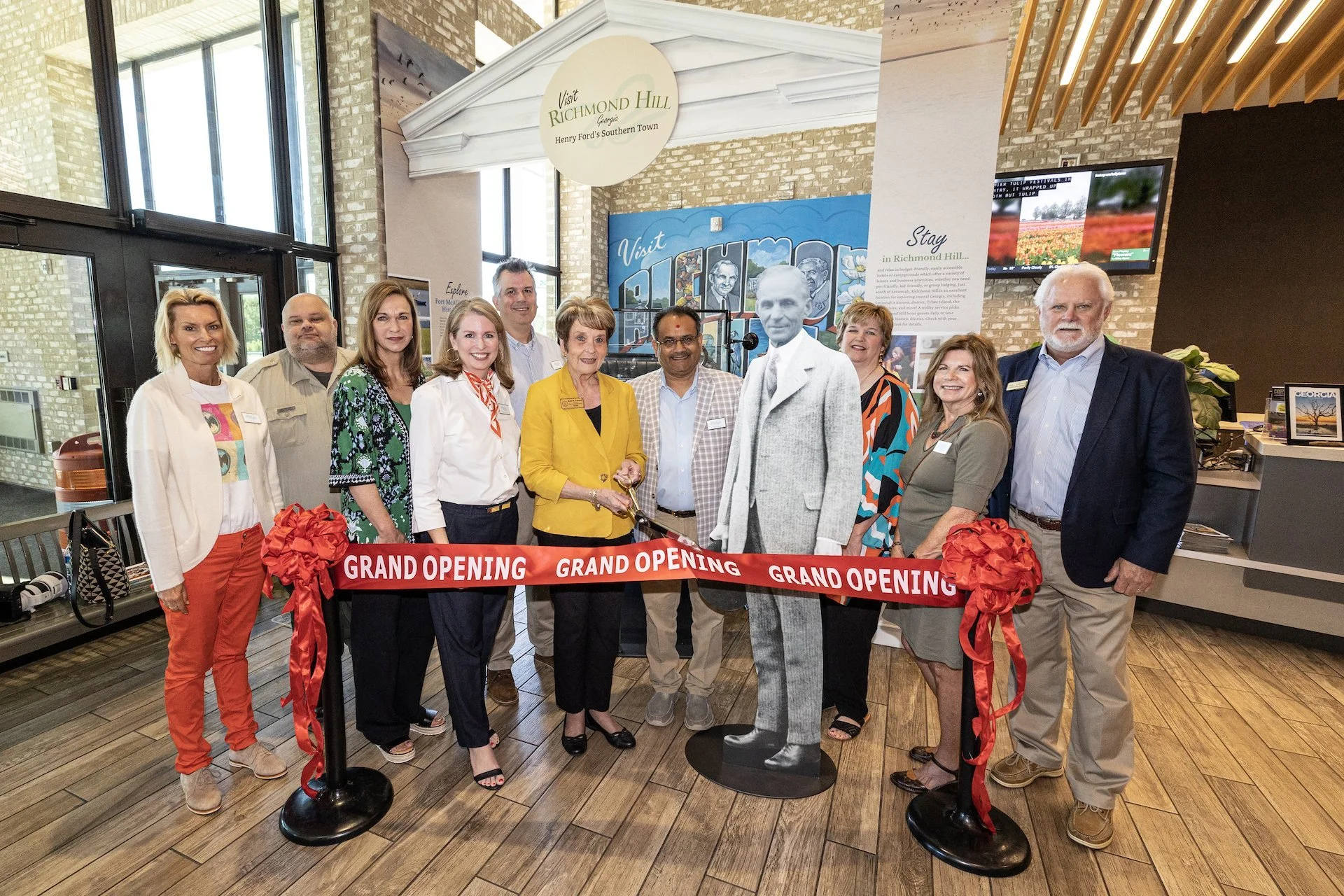 Richmond Hill Unveils Display at State Visitor’s Center