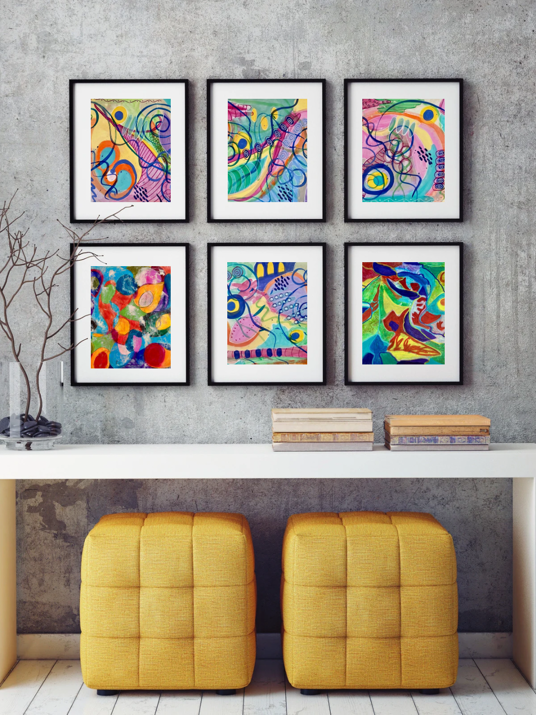 The Transformative Power of Colorful Art in Your Home