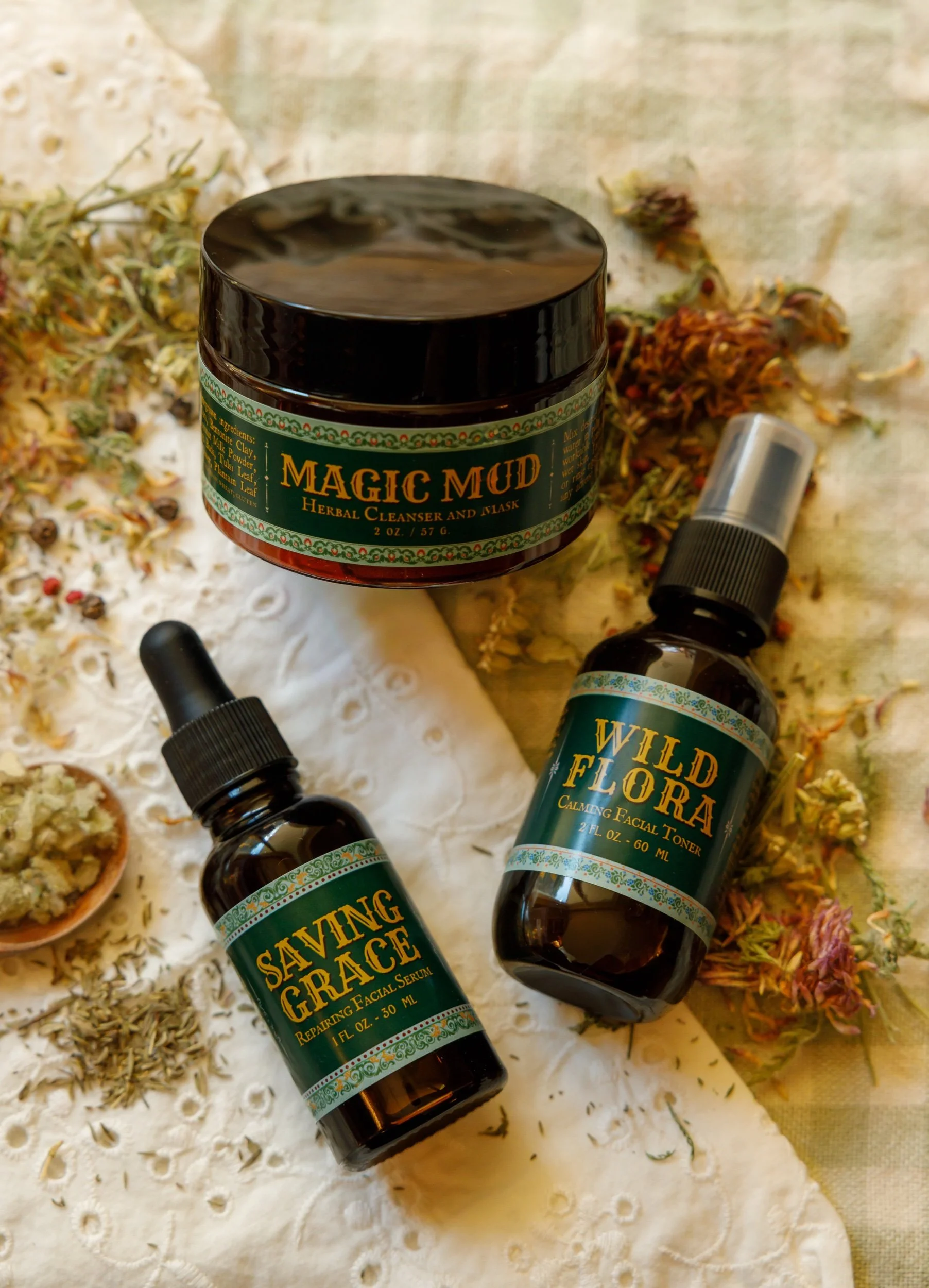 Herbal Skincare Trio