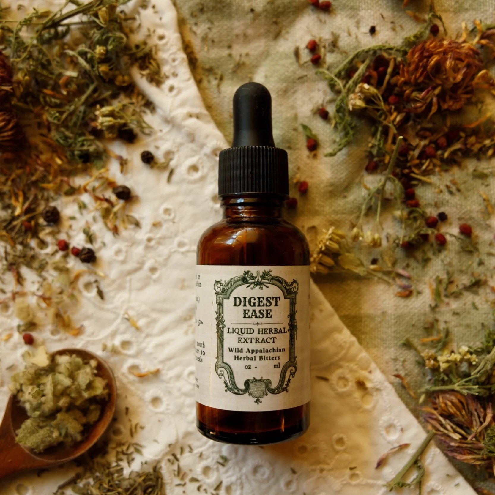 Digest Ease Liquid Herbal Extract (Wild Appalachian Bitters)