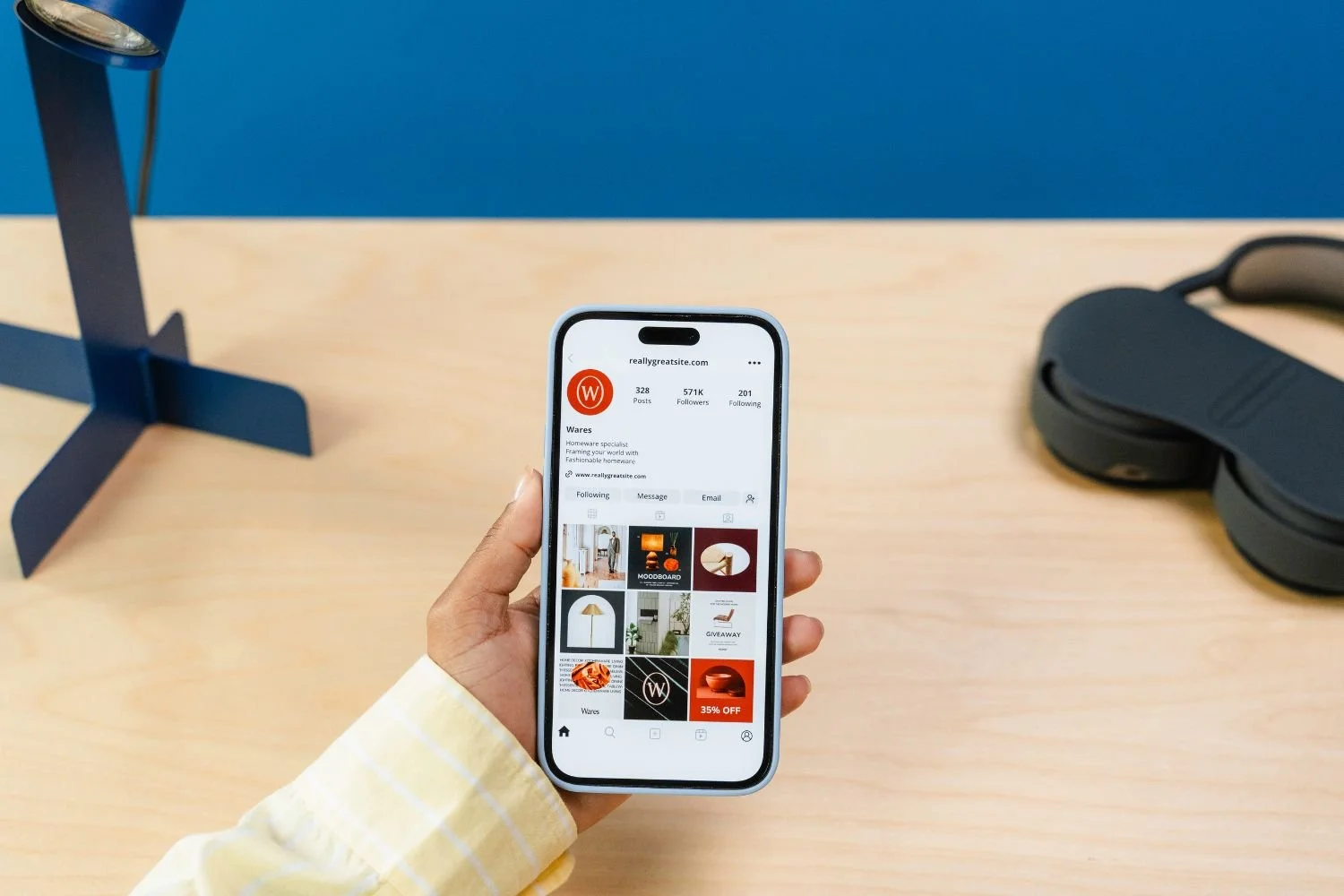 Define objetivos y estética de marca