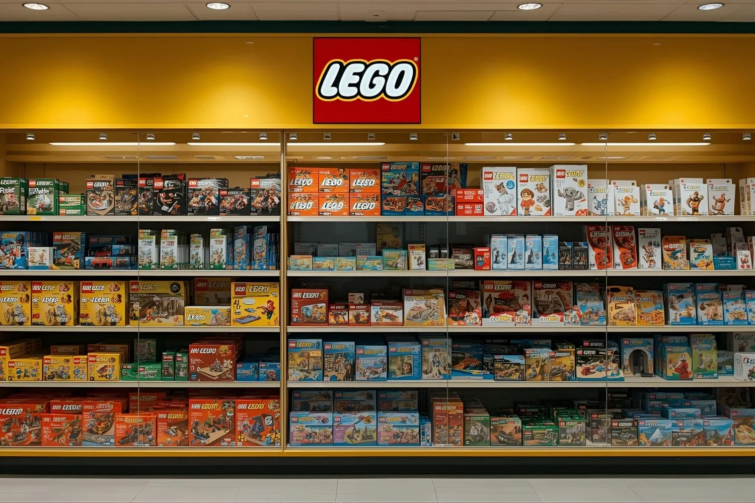 LEGO en los años 90 enfrentando baja demanda.