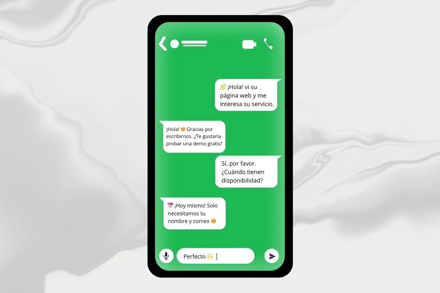 Mini carruseles tipo chat