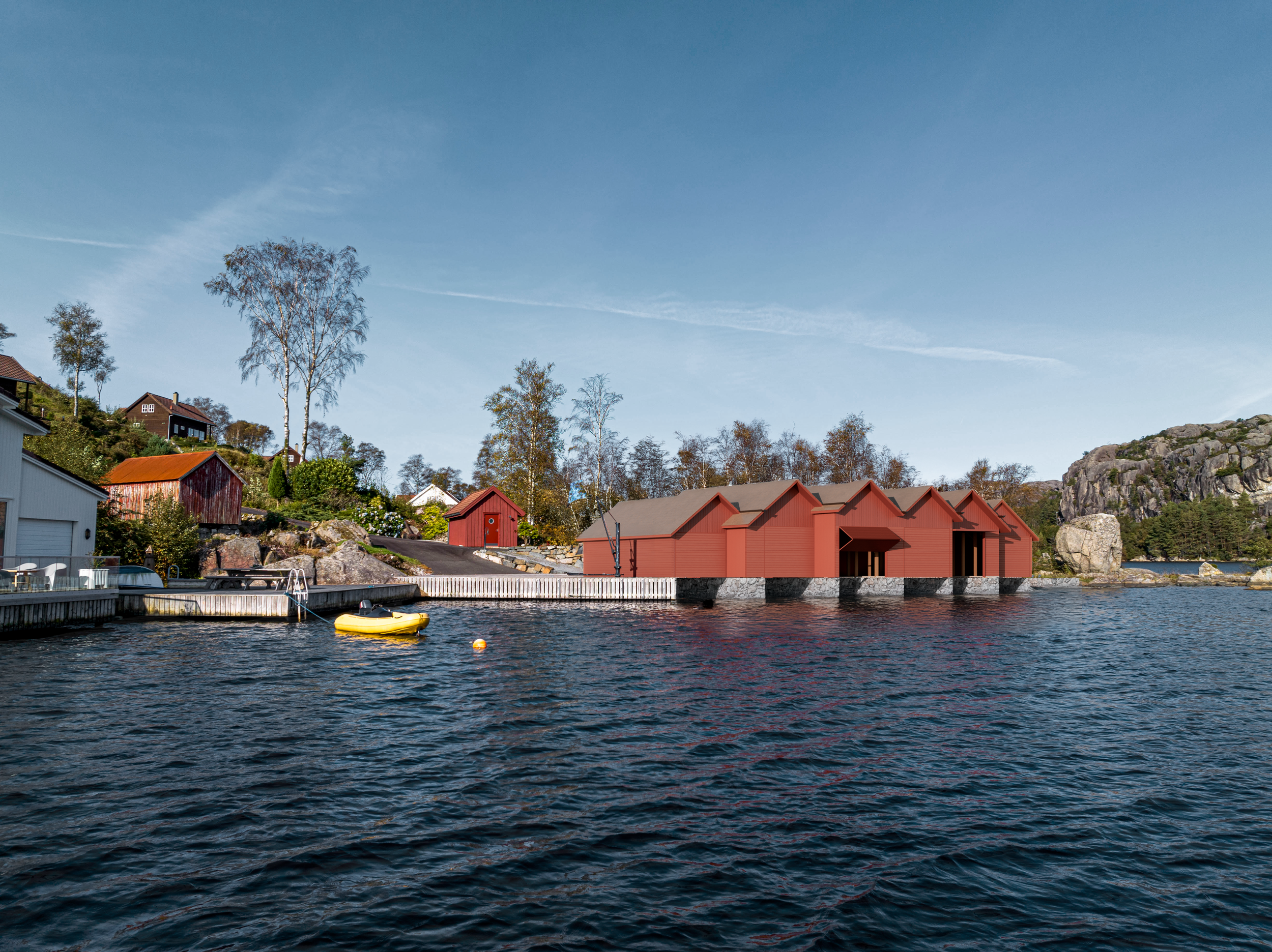 Leidland - båthus m.m. Regulering