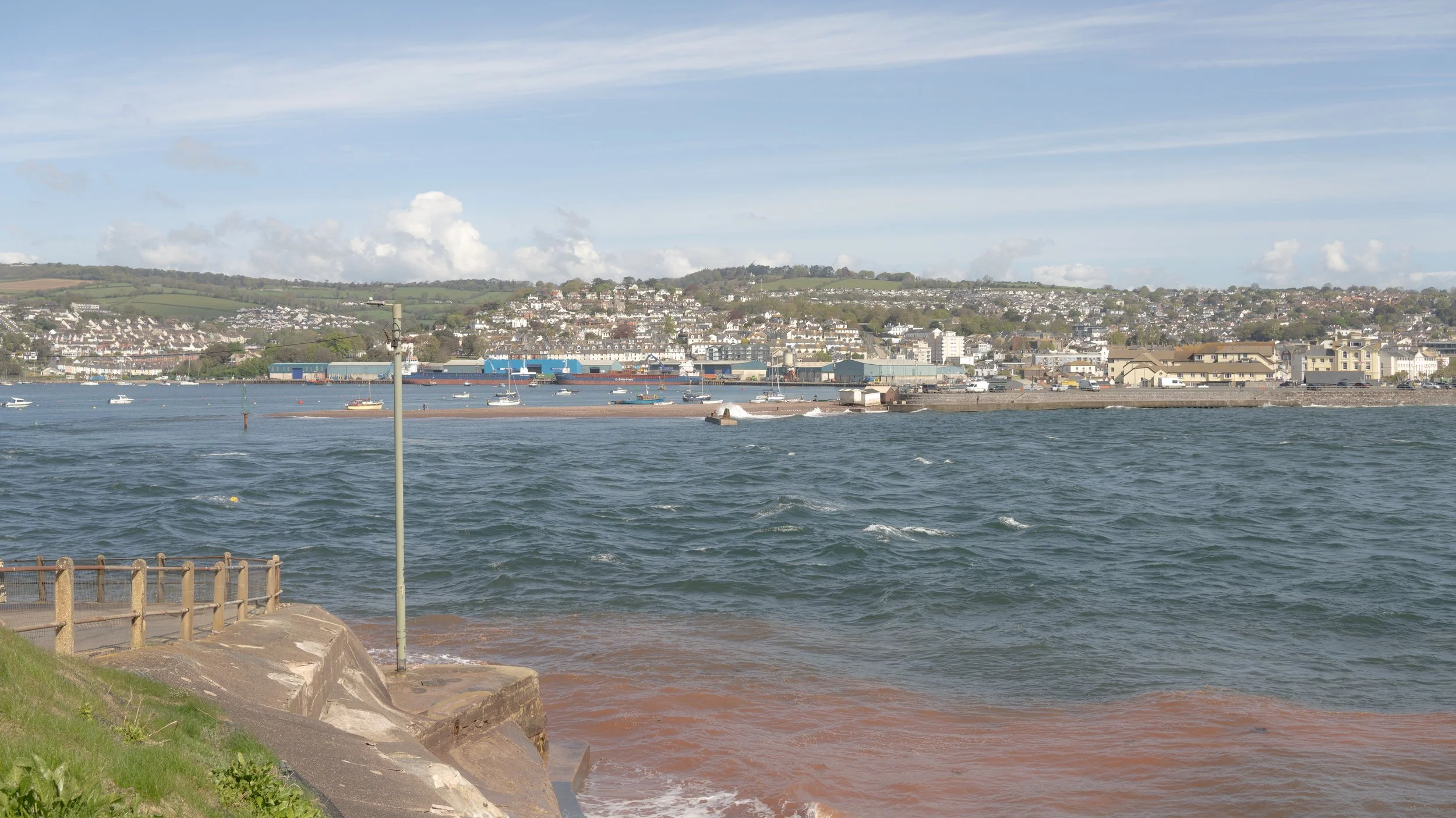 Looking East towards Teighmouth