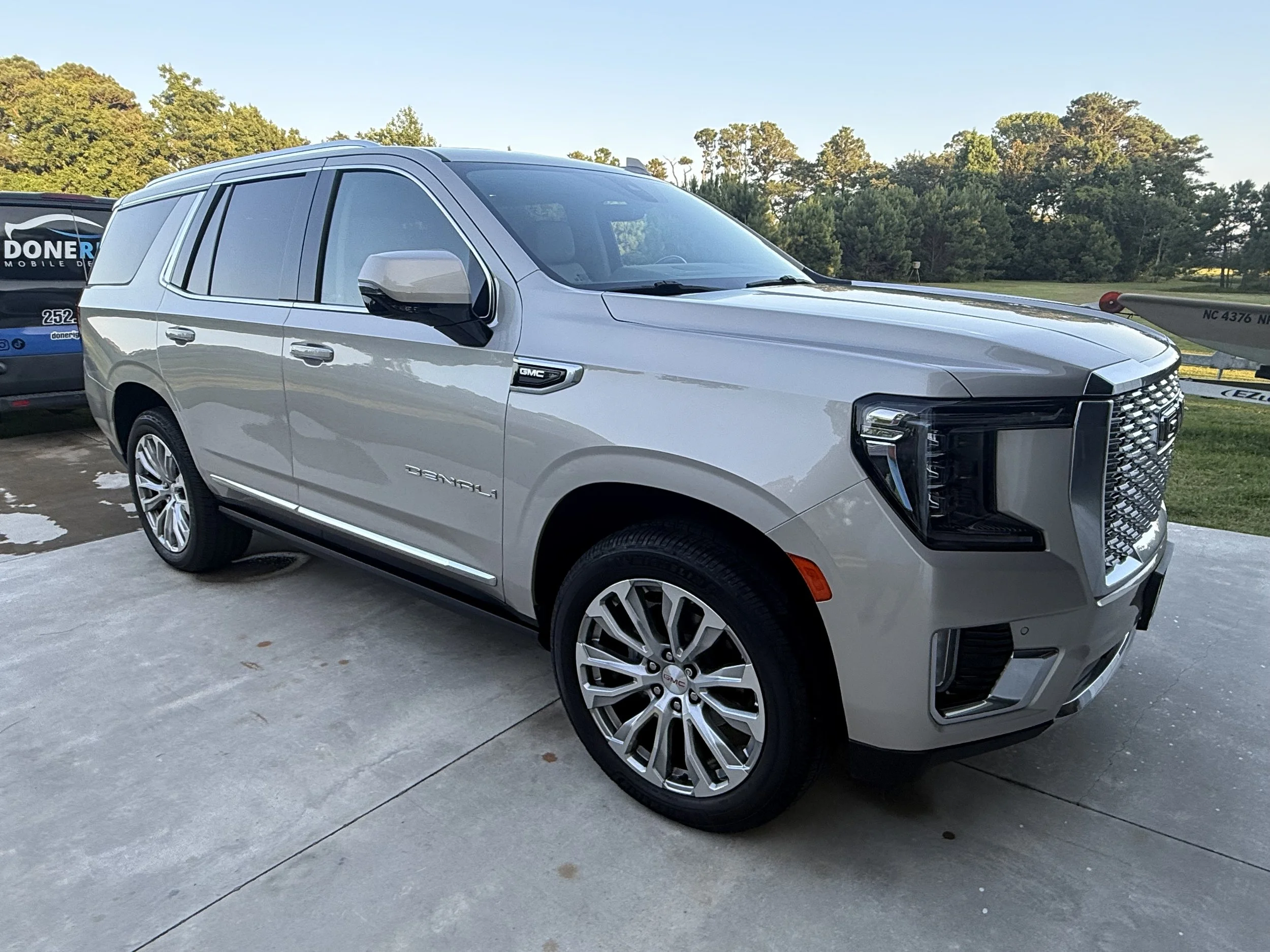 Ceramic coated vehicle by Done Right Mobile Detailing in Carteret County NC