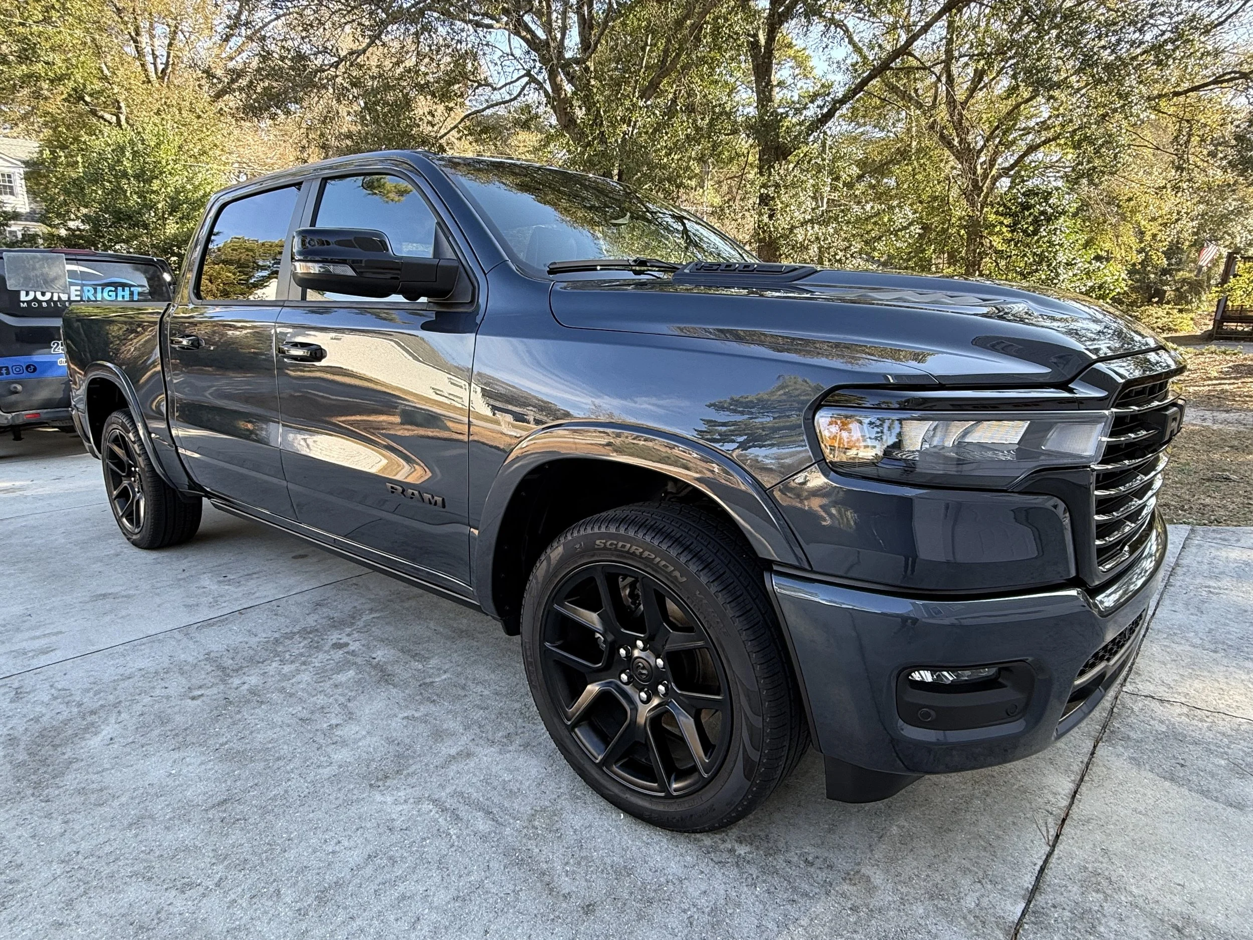 Ceramic coated vehicle by Done Right Mobile Detailing in Carteret County NC