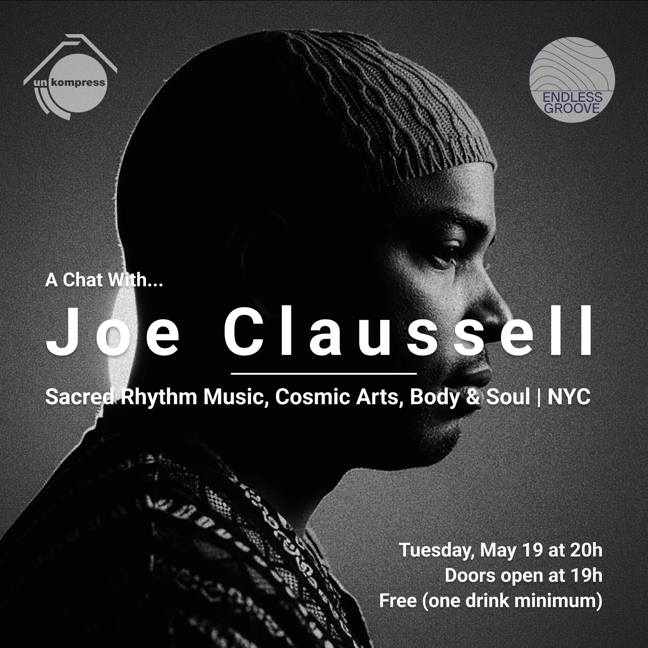 A Chat With Joe Claussell

Tomorrow at Unkompress, we open the doors and welcome Joe Claussell for a rare and intimate evening.

Known for Sacred Rhythm Music, Body &amp; Soul, Cosmic Arts, and decades of shaping spiritual dance floor culture in New 