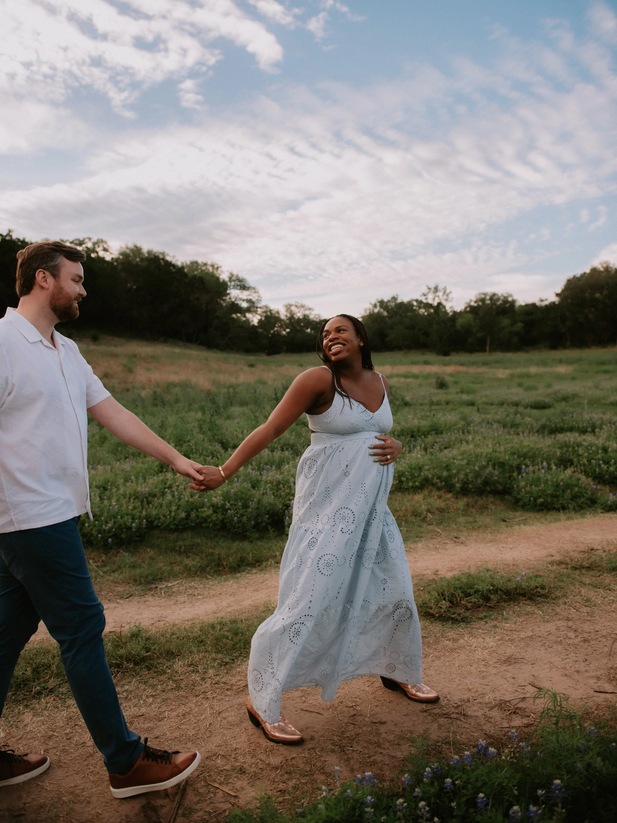 These two are going to be such great parents. You can just tell in the way they talk about it. They are so excited and so ready to meet their baby boy. He is such a lucky baby already. 💙

Are you thinking about booking maternity photos? We can plan 