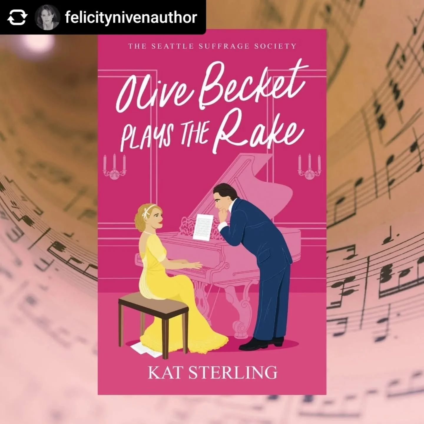 So honored to have this amazing review by the incredible @felicitynivenauthor! Her talent and generosity are out of this world! π©·
Posted @withregram • @felicitynivenauthor I'm crazy-in-love with this book!
"Olive Becket Plays the Rake&quo