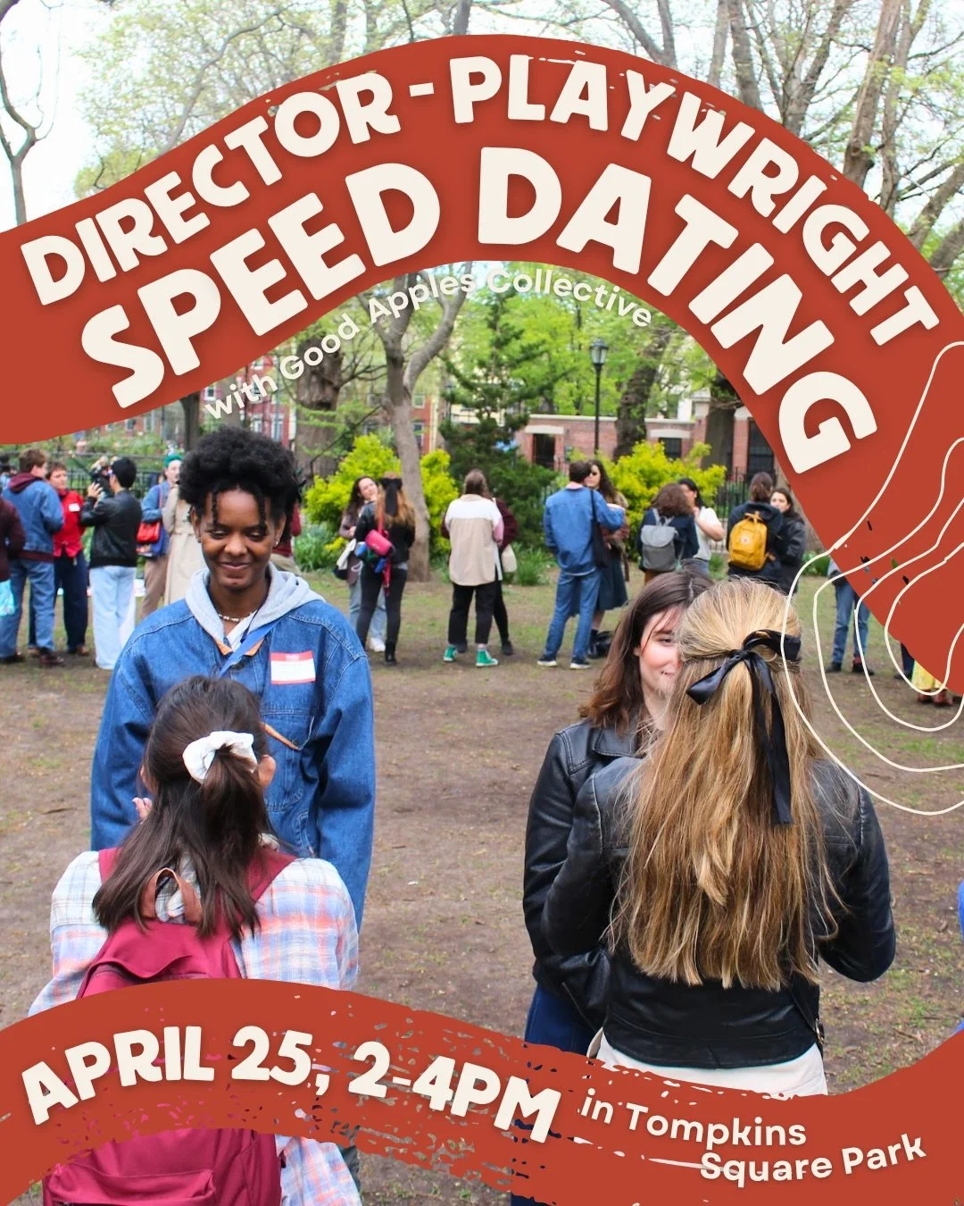 that&rsquo;s right &mdash; speed dating is BACK! we&rsquo;re so happy to be holding our third annual director-playwright speed dating event this year. rsvp at the link in bio for a fun, casual, free way to meet new collaborators. if you&rsquo;re a di