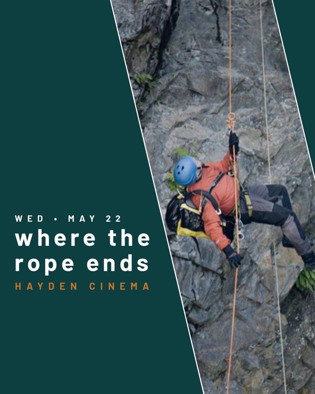 Mark your calendars! Kootenai County Volunteer Search and Rescue is putting on a showing of &ldquo;Where The Rope Ends&rdquo; at the Hayden Cinema May 22! This is going to be a great tailgate party with lots of outdoor businesses, as well as search a