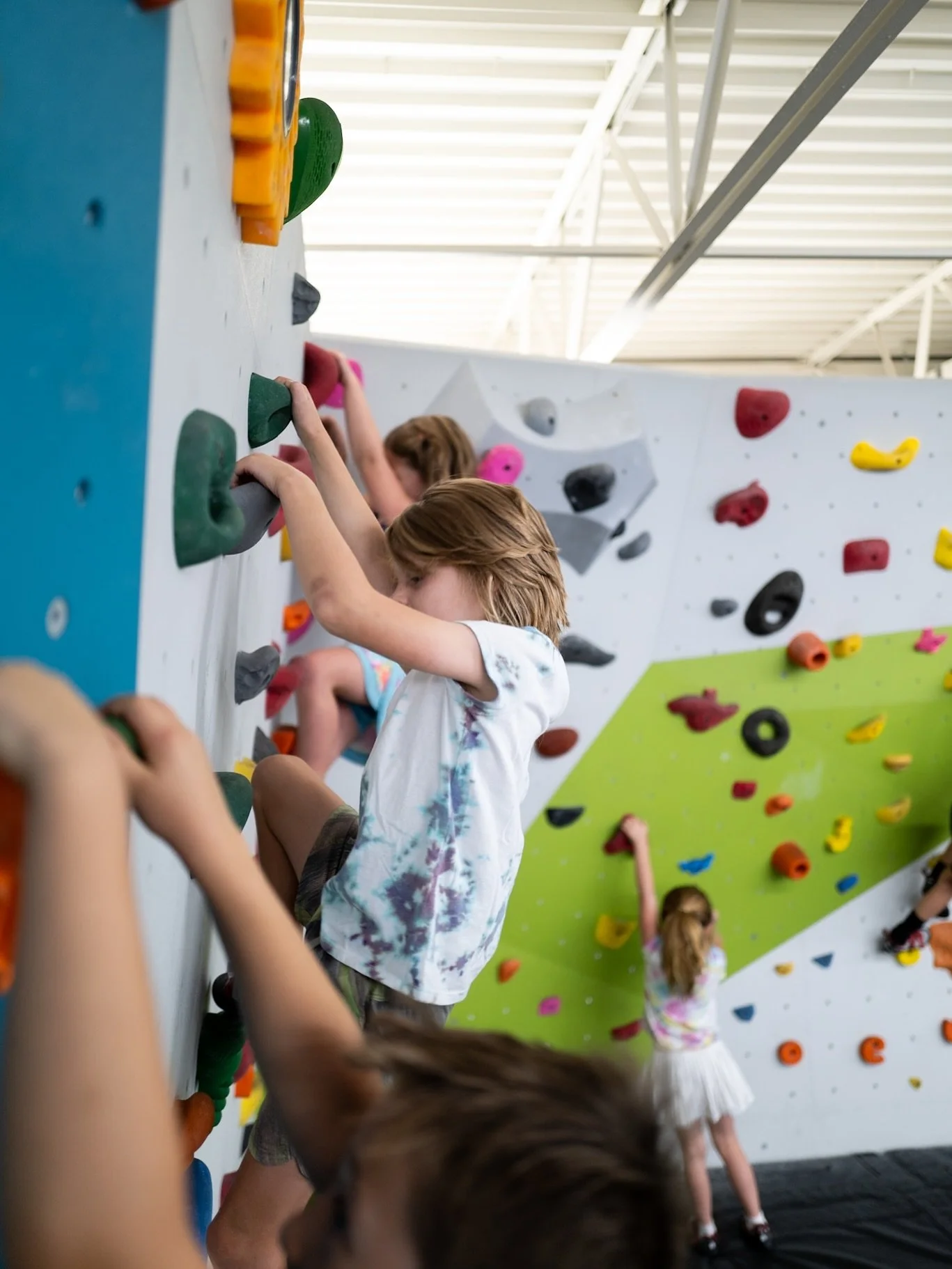 This school year we have two great times for kids to climb, socialize, and make friends! 

Tots on the Rocks: Wednesdays from 10am-3pm $5 day pass for kids 5 and under.

Homeschool Hangouts: Thursdays from 10am-3pm $15 day pass with rentals for kids 