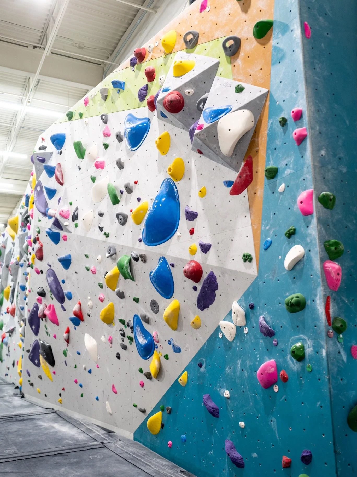 New boulders are ready for everyone on the Garage Door Wall! 
Friendly reminder that grades are in fact subjective and fluid, so go ahead and put what grade YOU feel like a climb is on Kaya and let us know how you enjoyed the climbs!