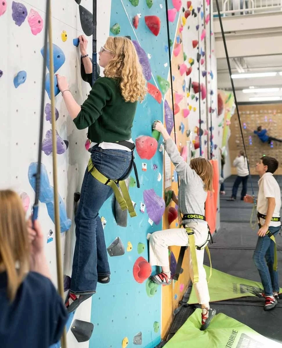 Your kid on a climbing wall all morning. 🧗⁠
⁠
No screens. New friends. A snack. A gift. And a sport they can do for the rest of their lives.⁠
⁠
That's climbing camp at Coeur Climbing &mdash; and registration for summer 2026 is open now!⁠
⁠
We put to