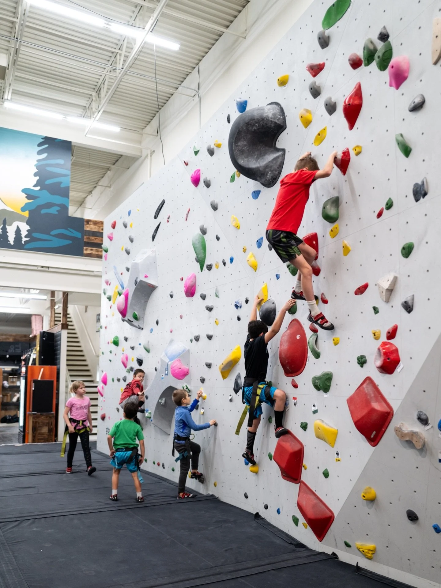 Homeschool camp signups are live! April 22-May 27 from 10am-noon! Sign up NOW because there are only 10 spots available and they fill fast! Homeschoolers ages 8-18 can learn better climbing skills, play games, and have a blast climbing! Coeur members