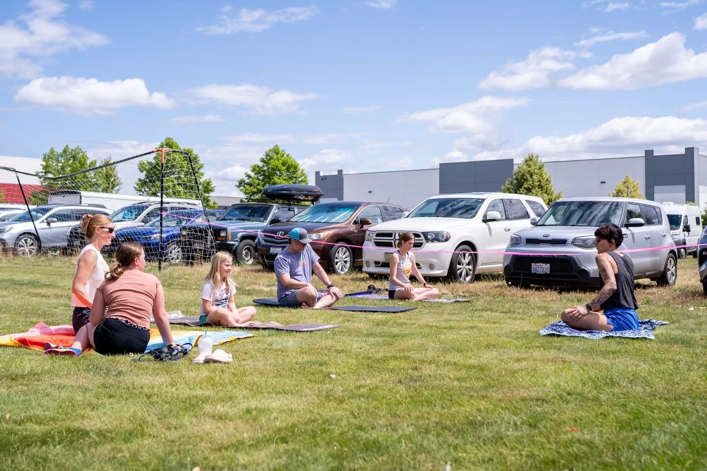 Summer Vinyasa lawn yoga with Madi will be back for the summer on Monday evenings from 6:30-7:30pm!