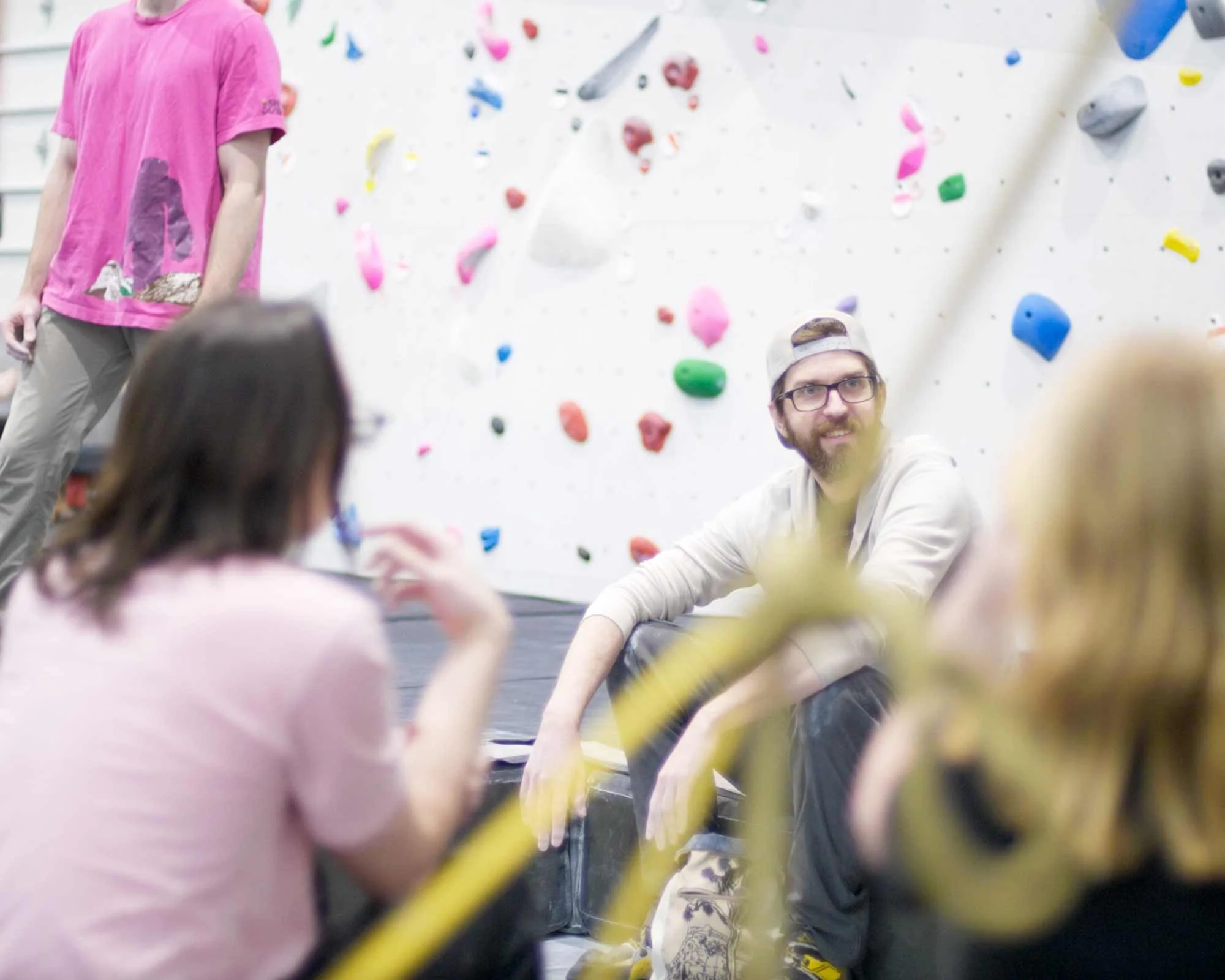 community at coeur climbing