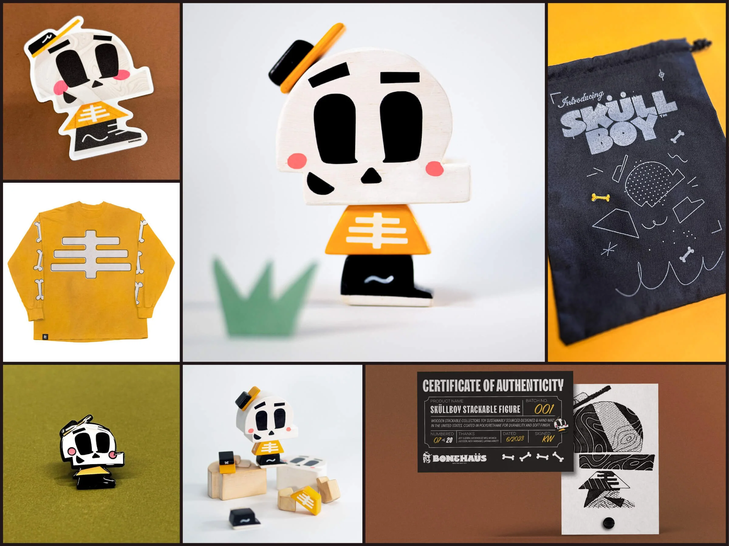 Teacher Example - Skully Wooden Toy - image 2 - student project