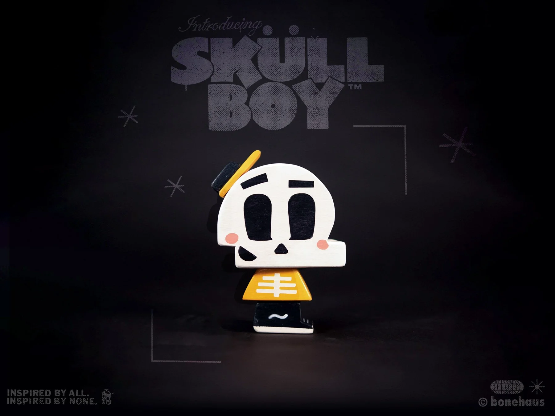 Teacher Example - Skully Wooden Toy - image 3 - student project