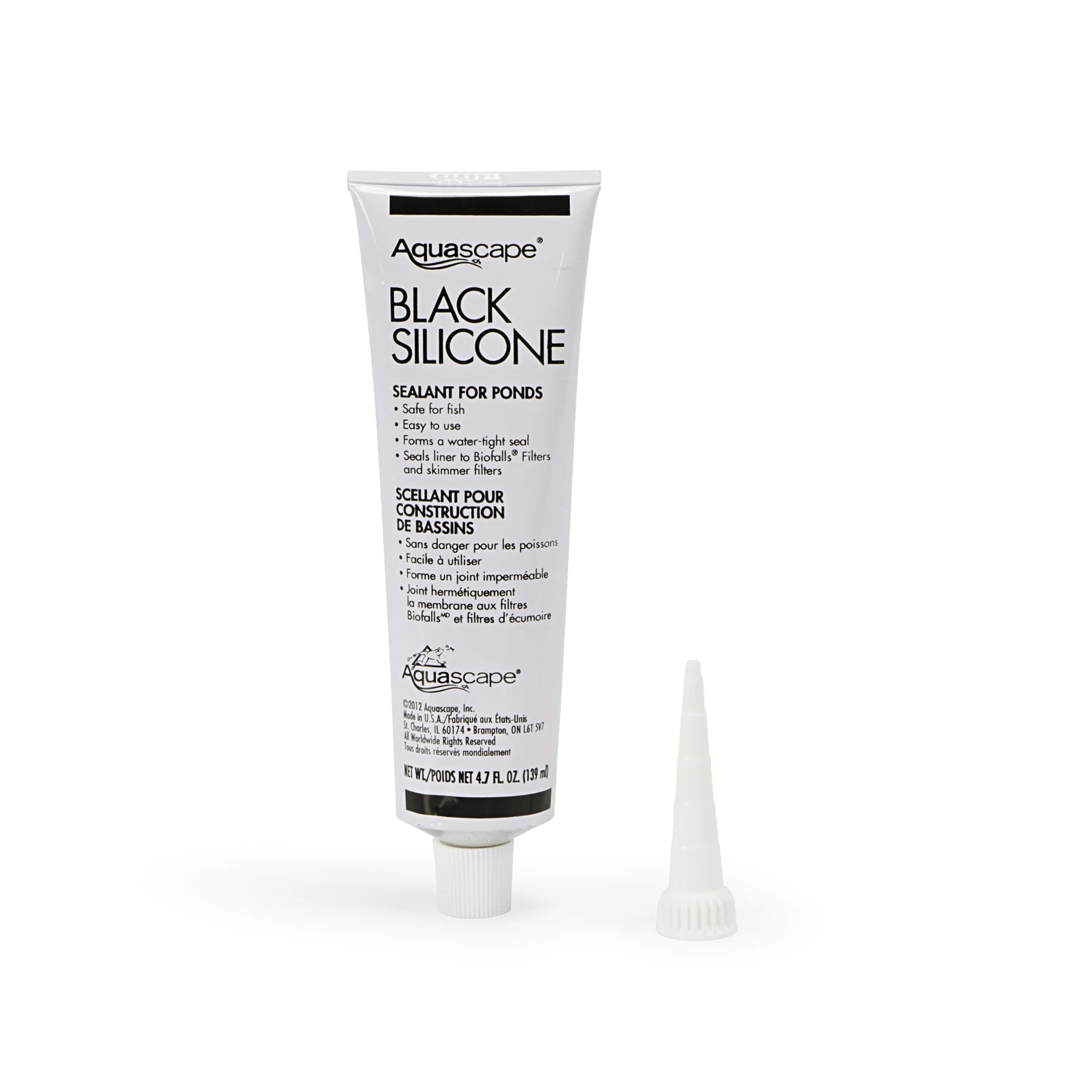 Black Silicone Sealant 4.7oz - 22010