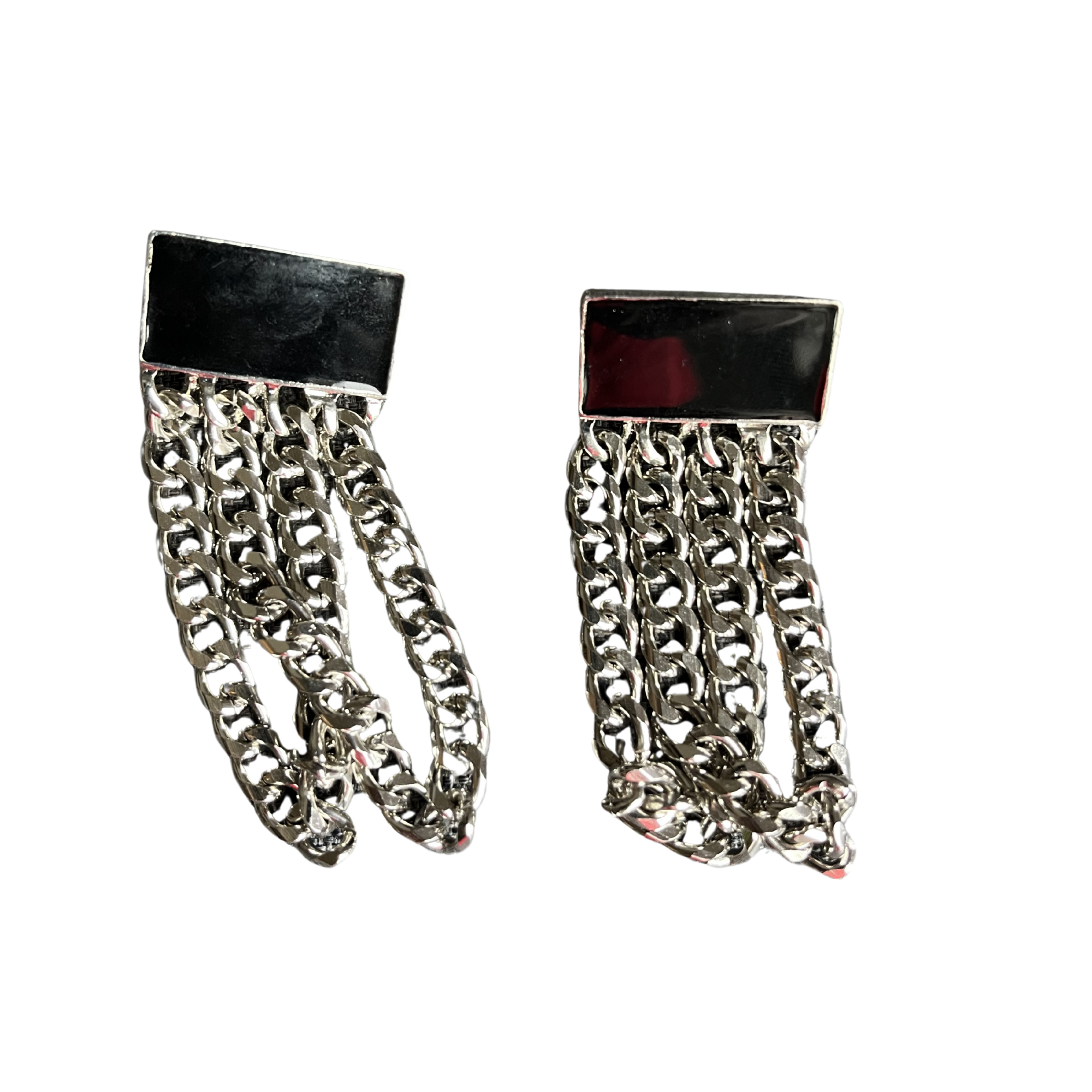 Chain Link Medieval Earring