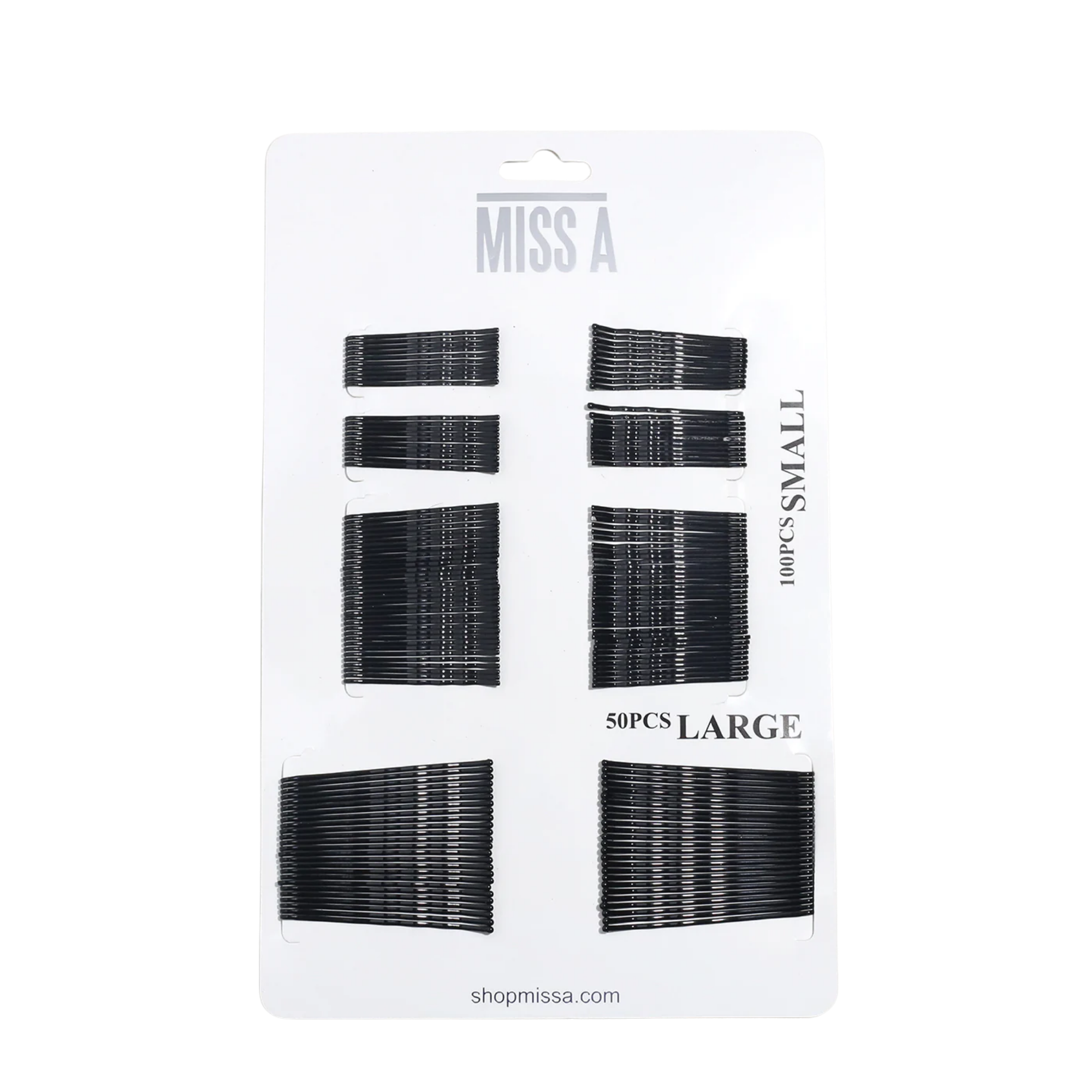 50 PCS Large Bobby Pins, 100 PCS Small Bobby Pins