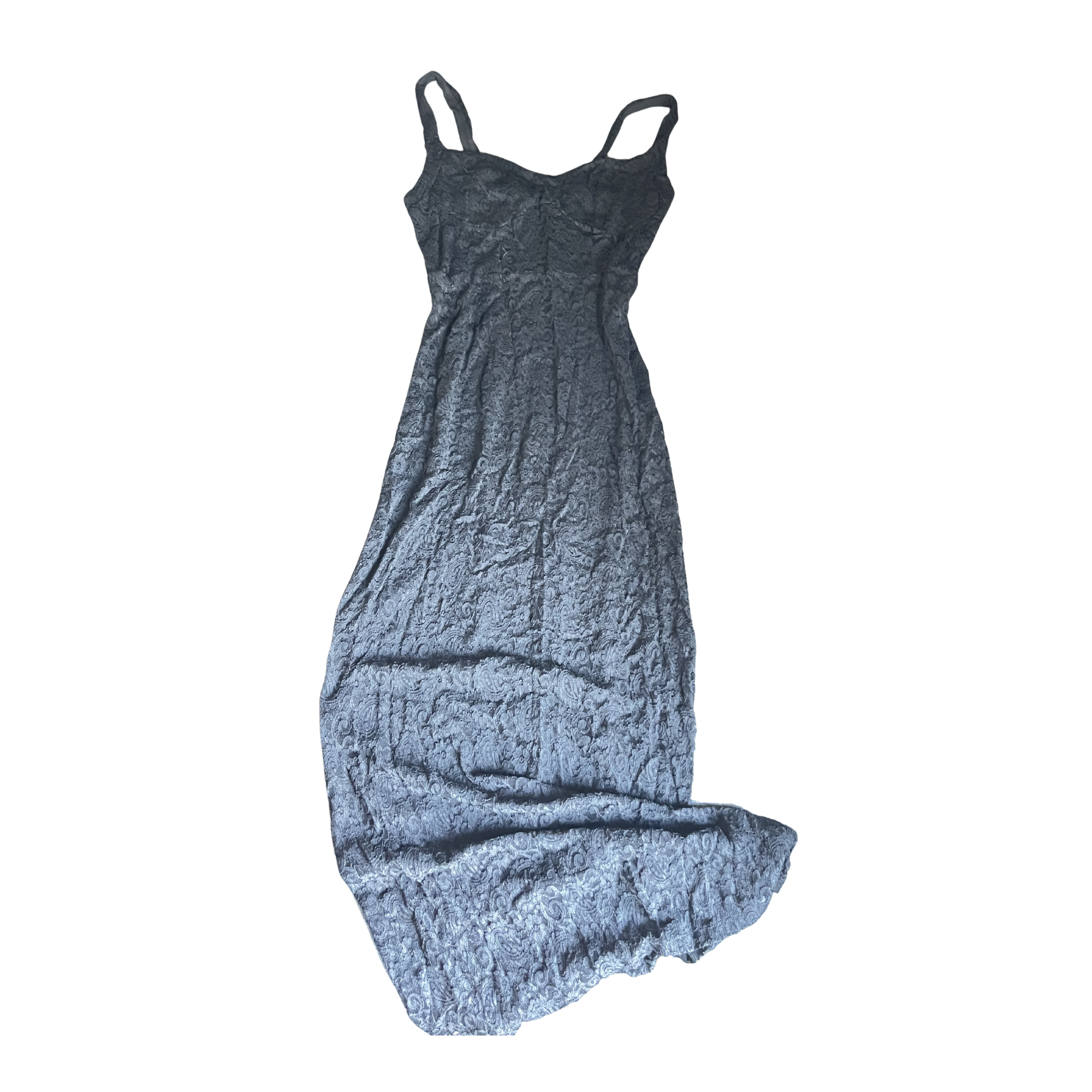 Dusty Blue Maxi Dress