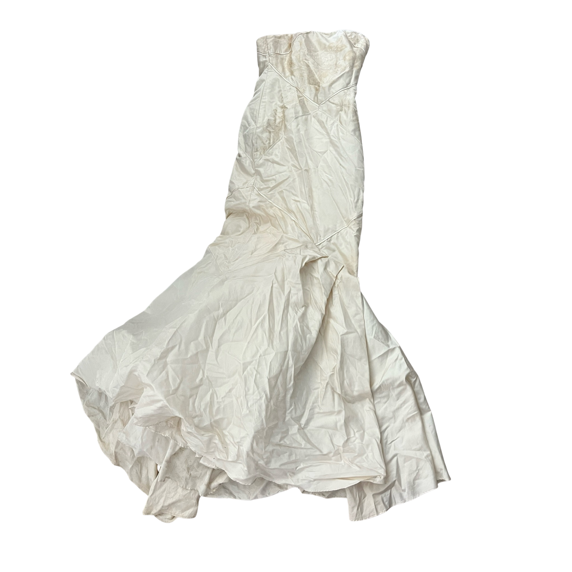 Beige Mermaid Dress (S)