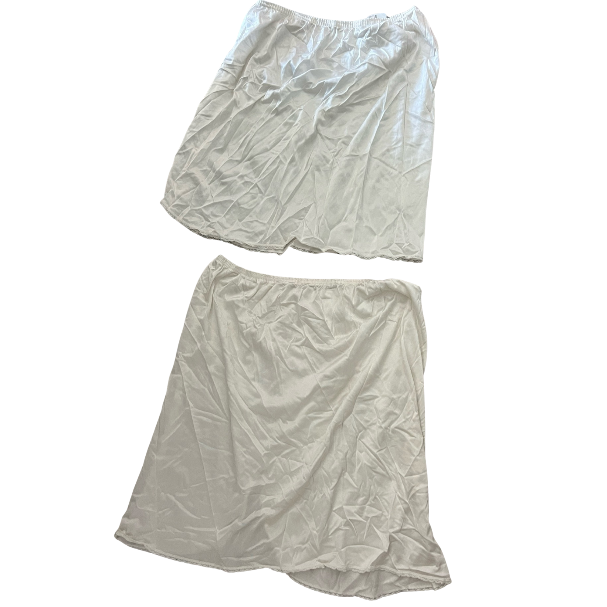 White Apparel Bottom Slips