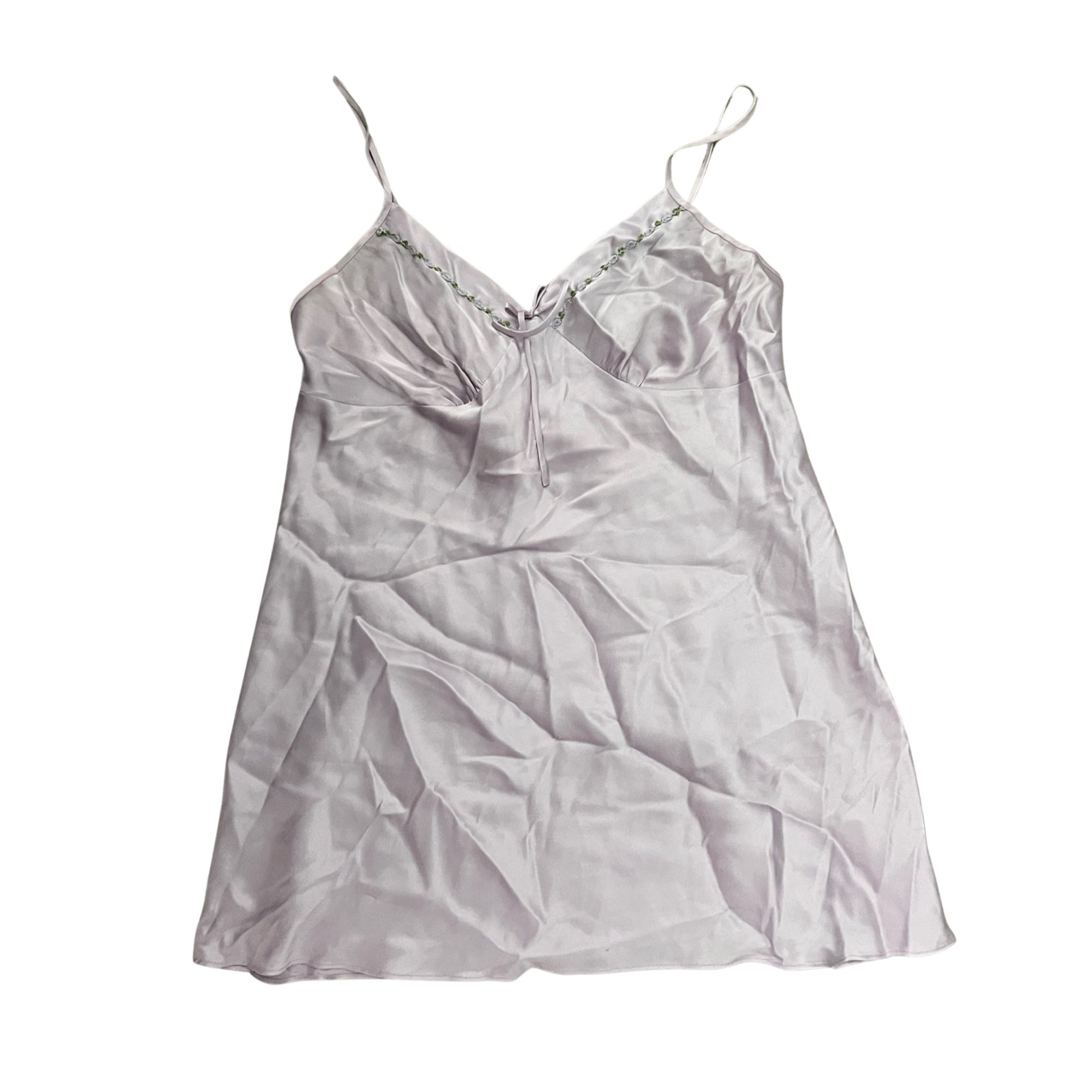 Silver Sleeveless Blouse (L)