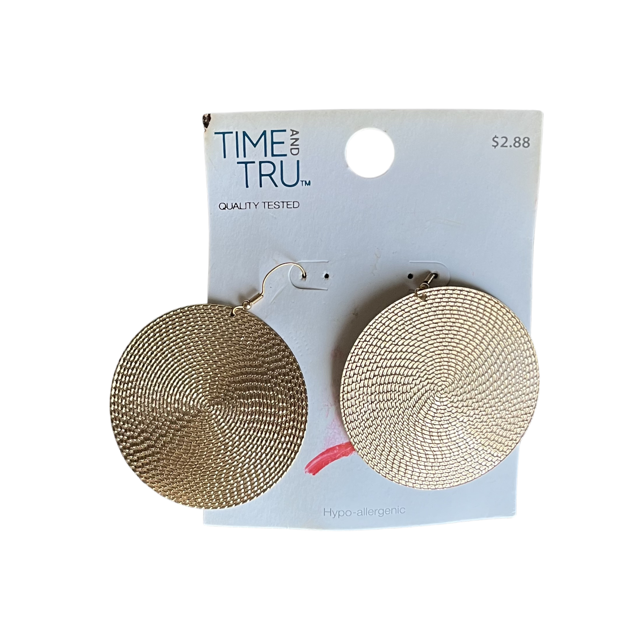 Large Circular Earrings