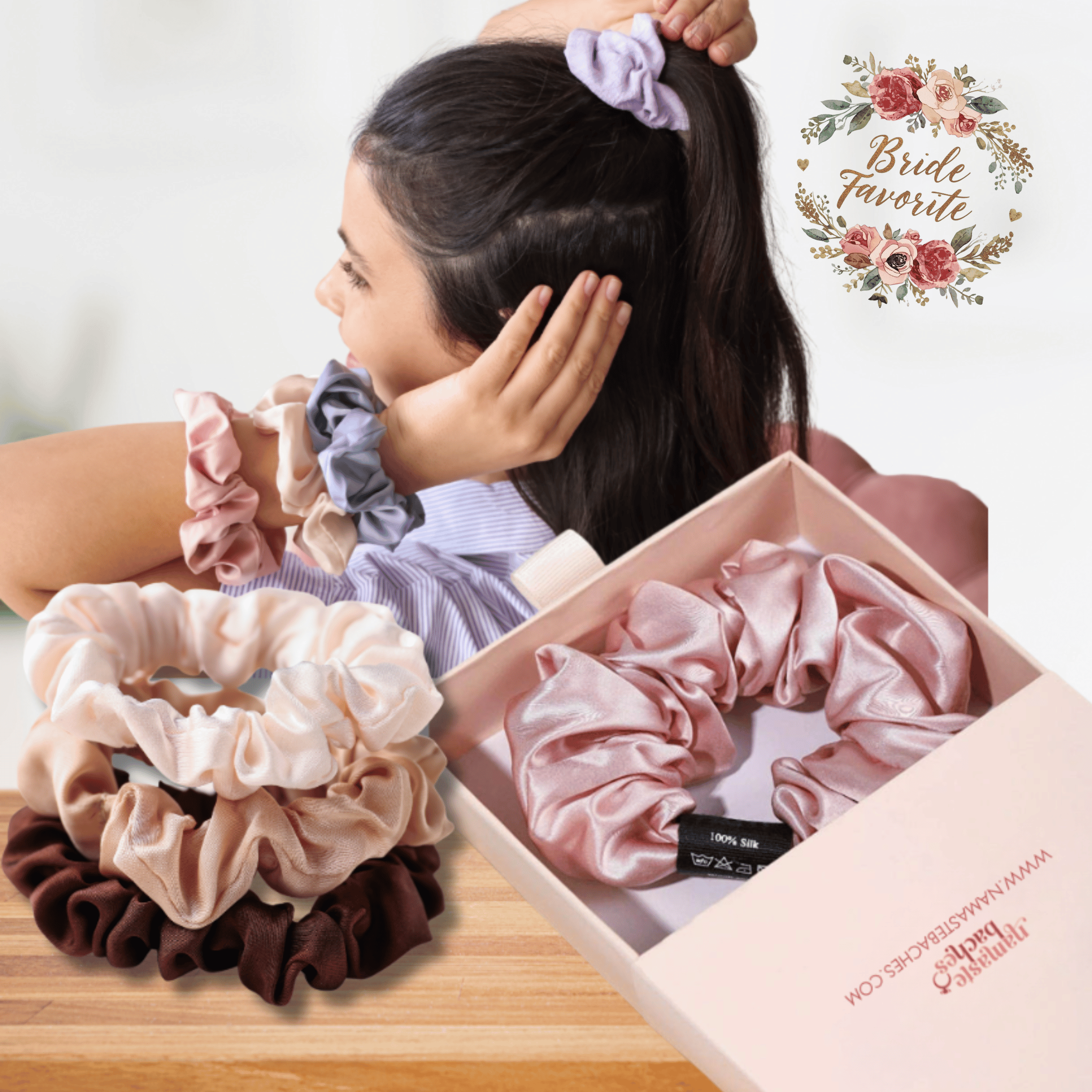 Bridesmaid Proposal Hair Tie | Luxe Scrunchie