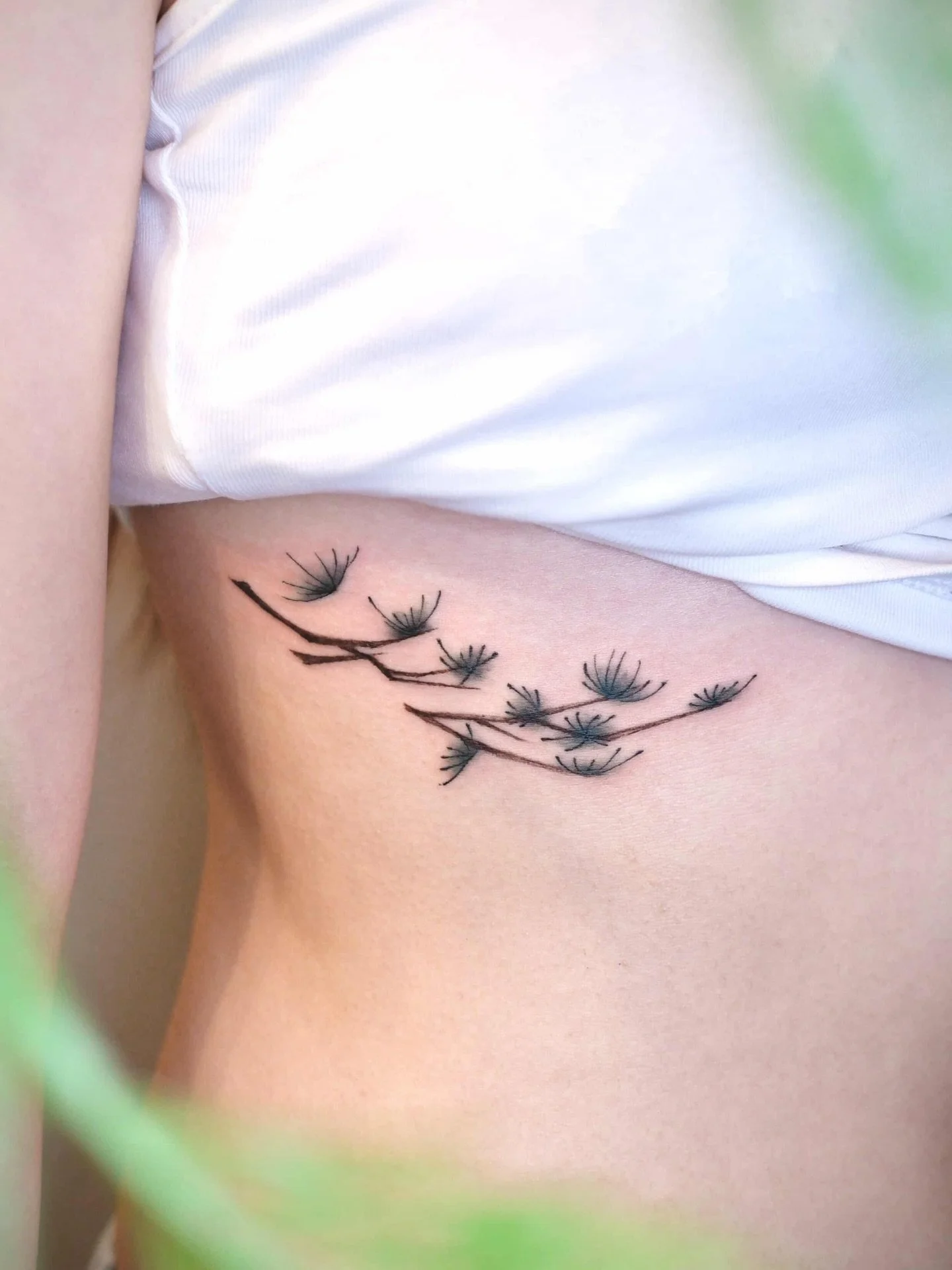 Pine tree 🌲 
Artist: @tszching.tattoo 
________________________________________________
[At Off the Ground Ink, we bring your tattoo ideas to life! 💭 For bookings and inquiries, reach out to us by email at offthegroundink@gmail.com]