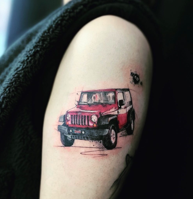 101 Best Jeep Tattoo Ideas That Will Blow Your Mind  Outsons