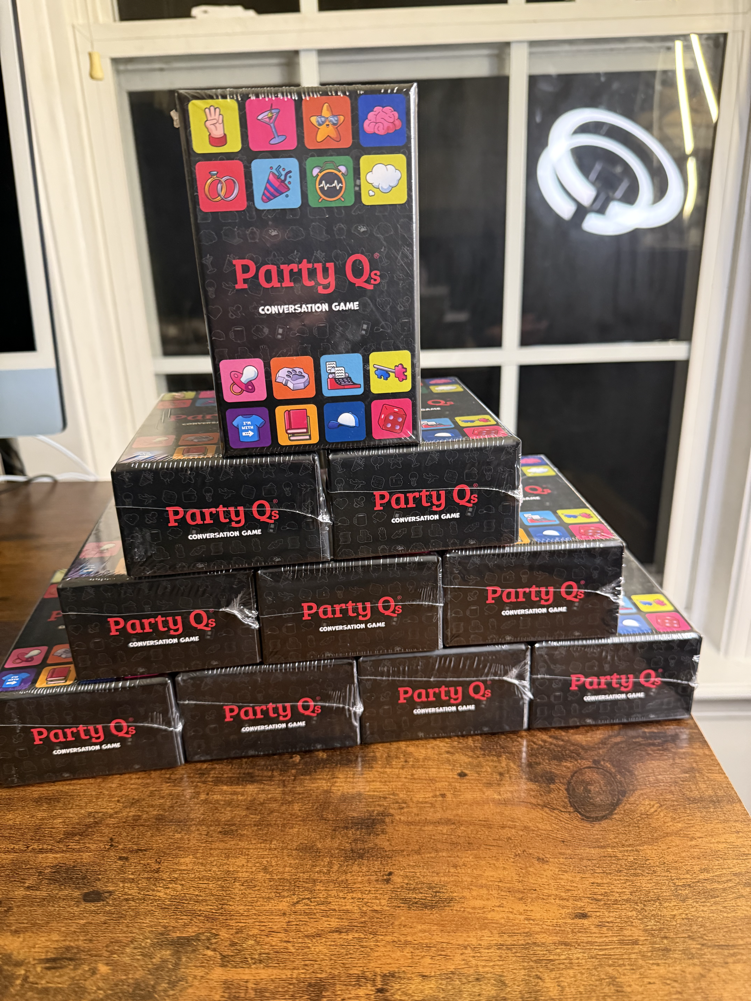 Party Qs Conversation Game - 10 Pack (save $100)