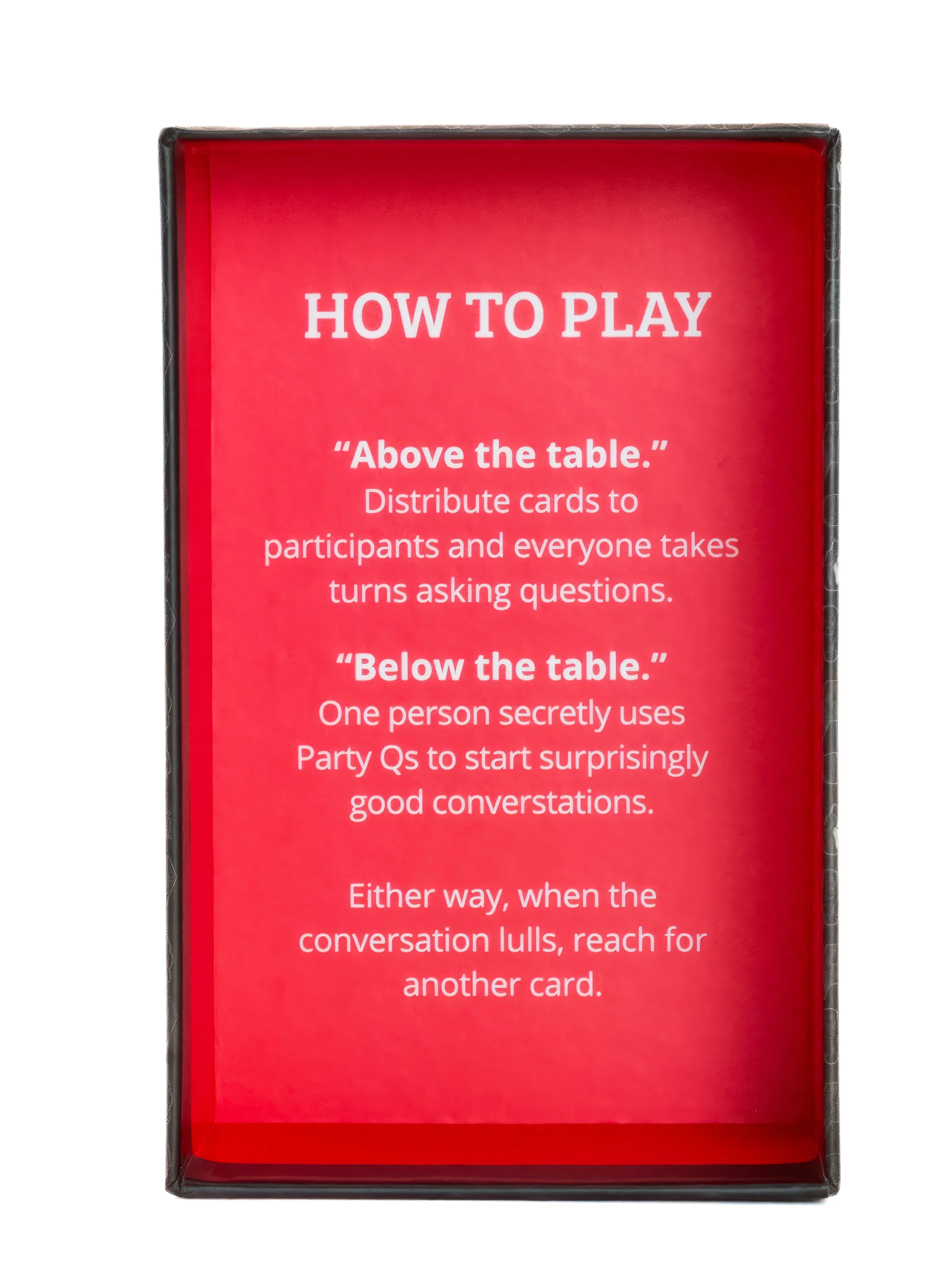 party qs inside cover
