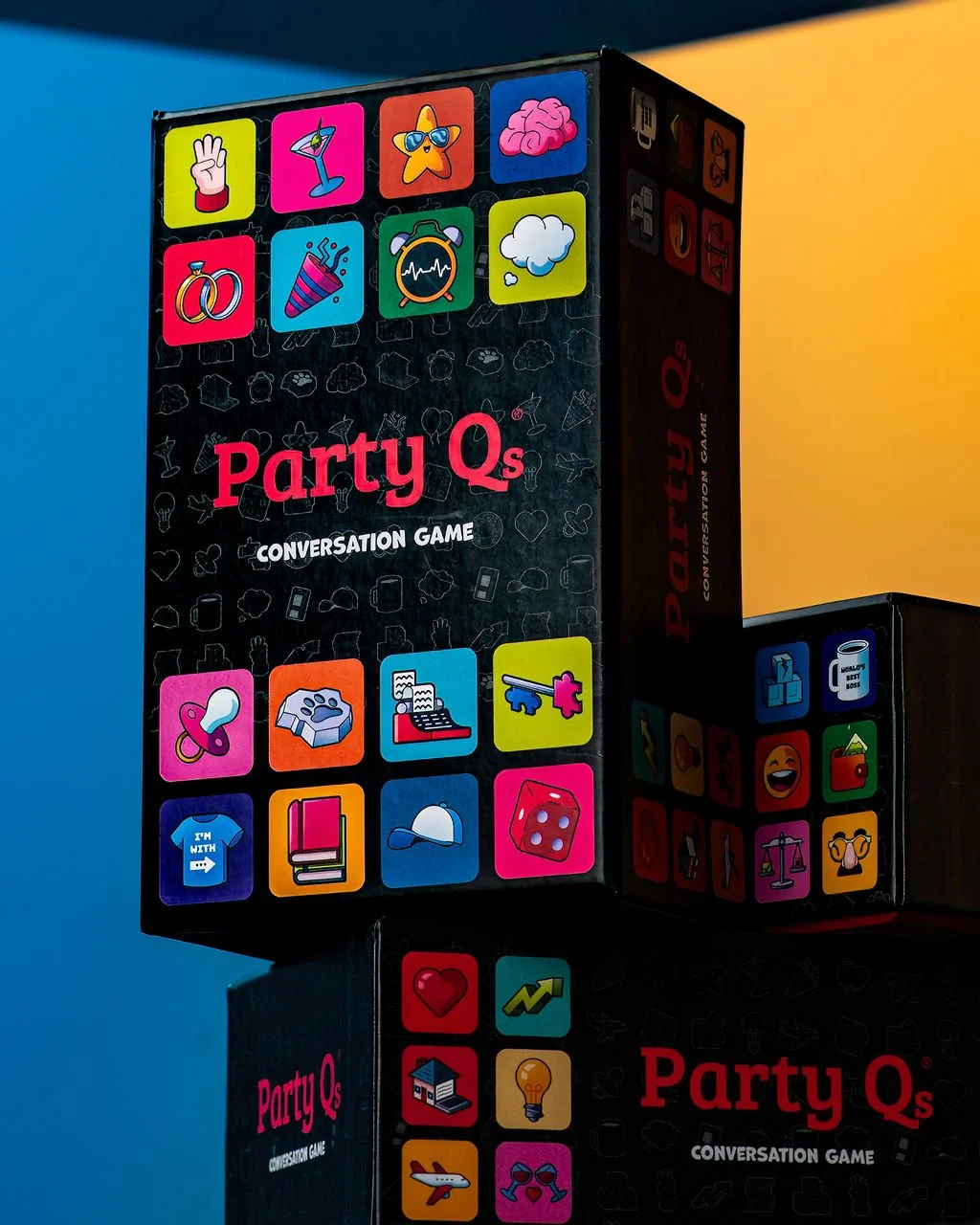 Party Qs Conversation Game - 10 Pack (save $100)