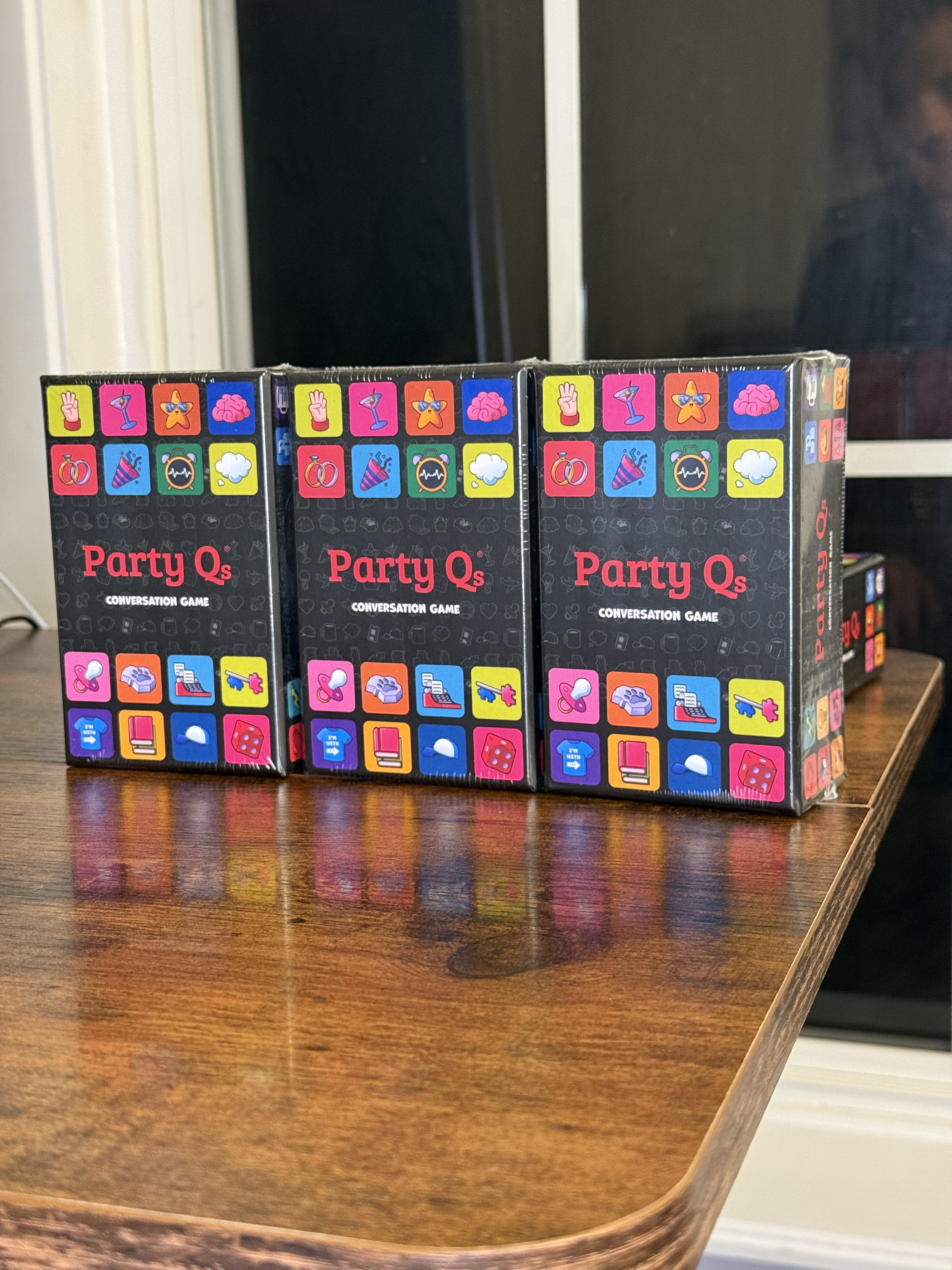 Party Qs Conversation Game - 3 Pack (save $35)