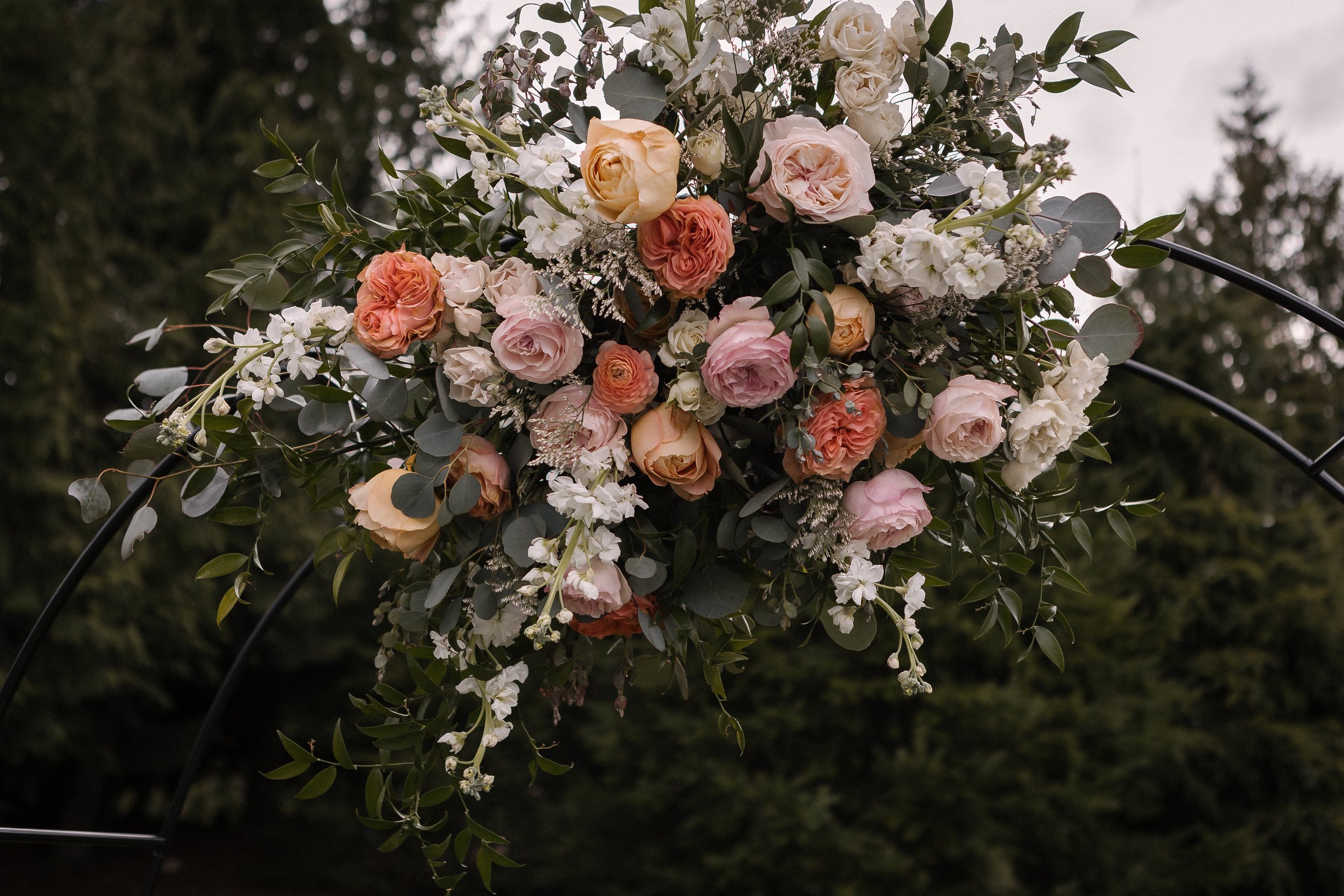 Wedding Altar Flowers