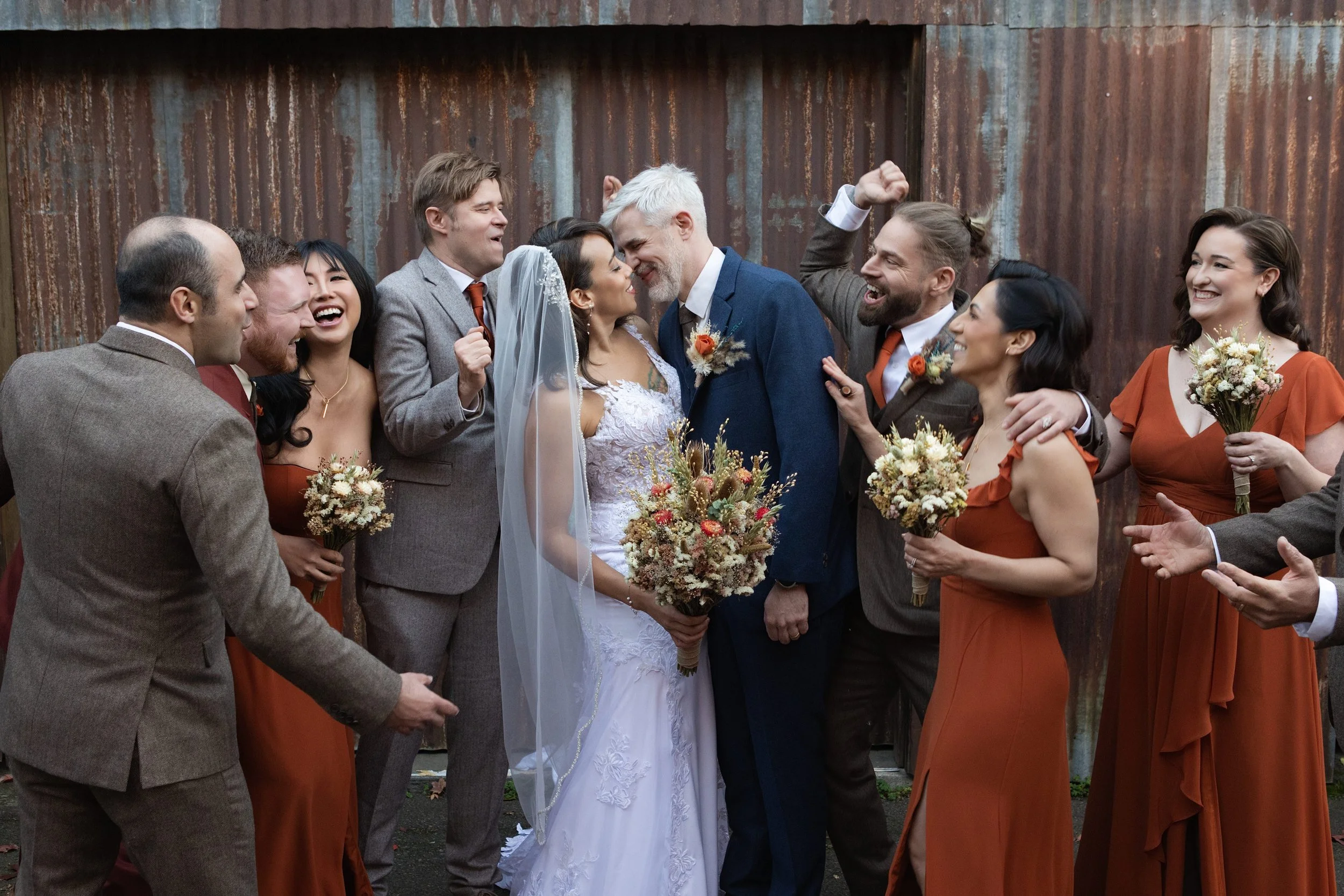 Bridal party photos 