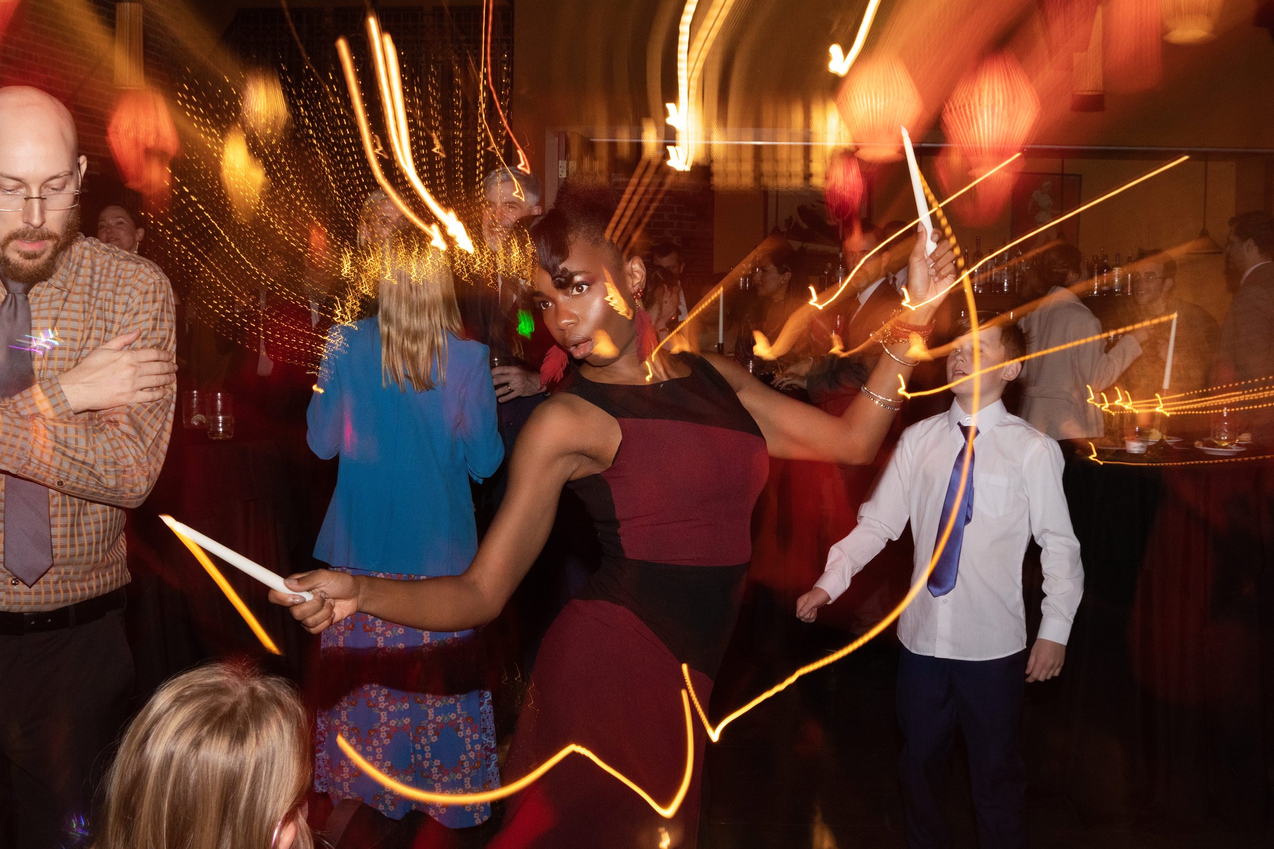 Wedding dance party