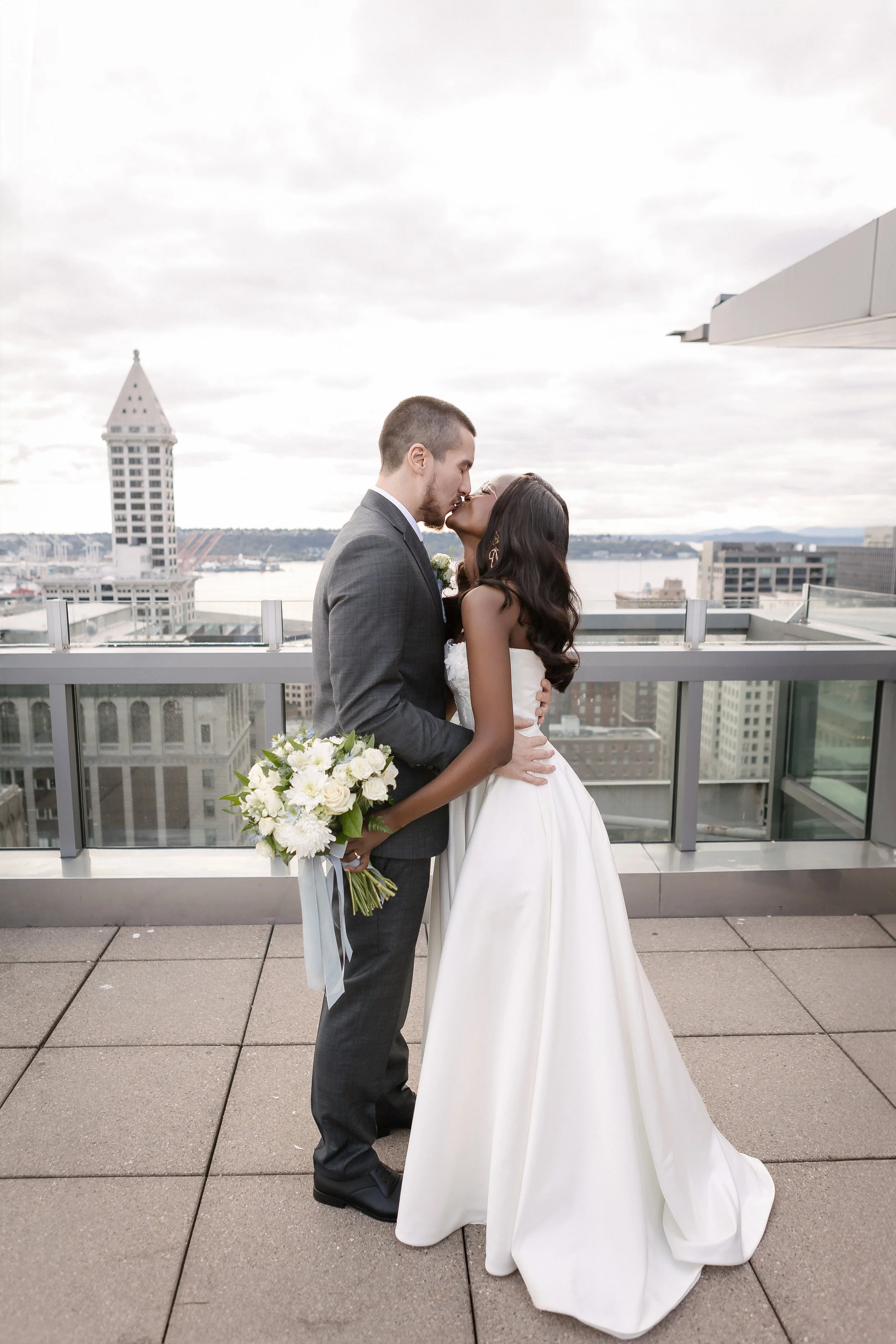  Ceci and Austin sharing their first kiss as a married couple 