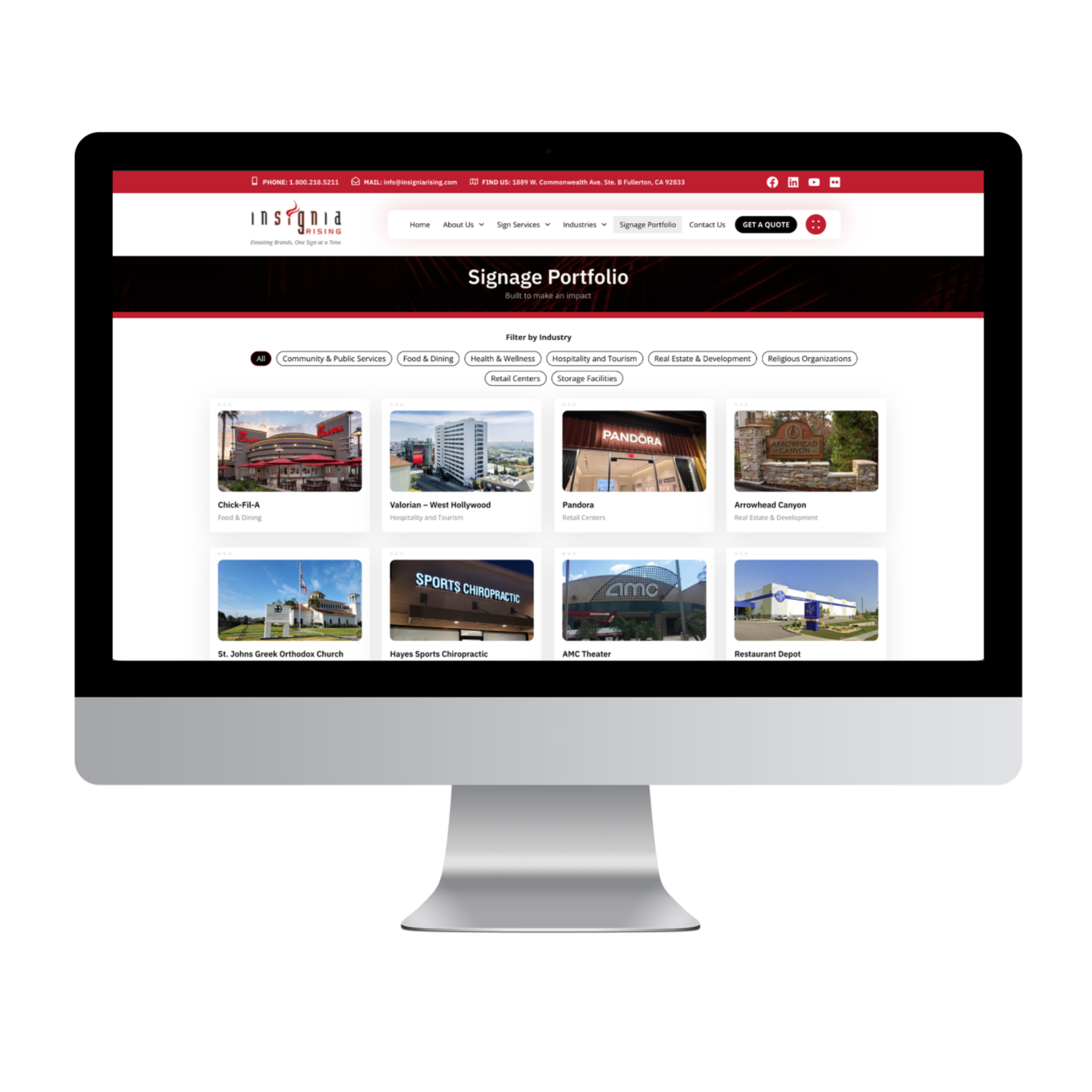 Insignia Rising Website