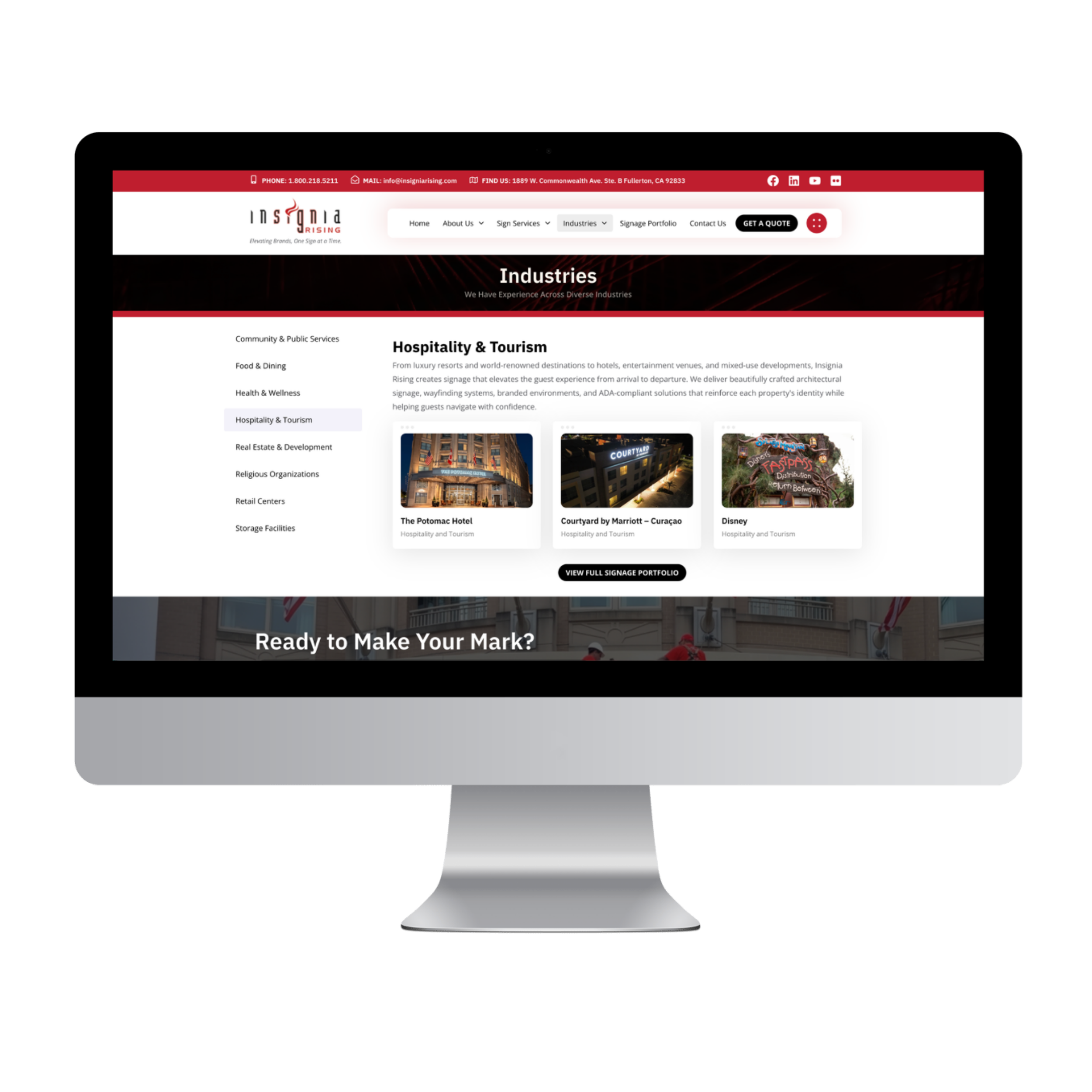 Insignia Rising Website